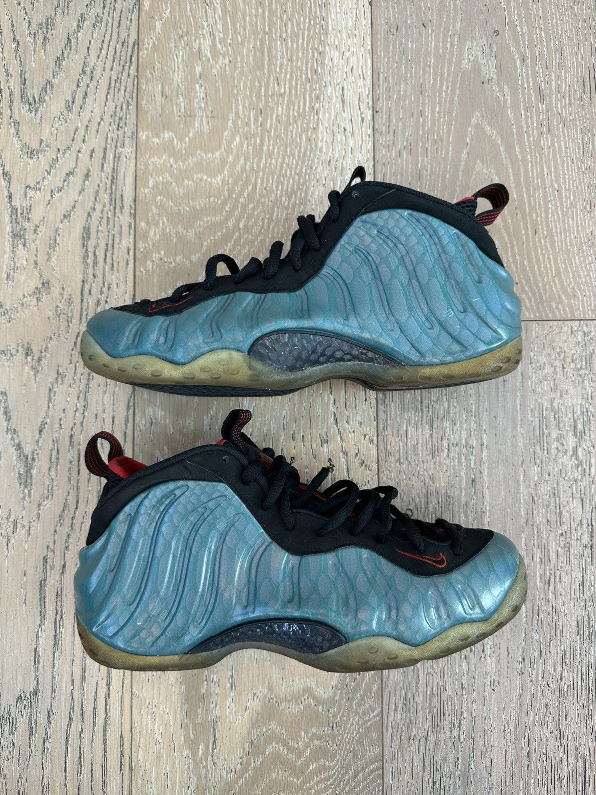 Nike Nike Air Foamposite One Gone Fishing Size US 9.5 / EU 42-43 - 4 Thumbnail