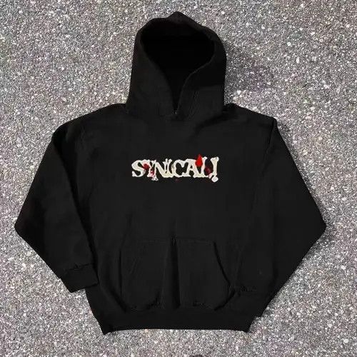 Japanese Brand Hip Hop Dark Style Pentagram Print XL Hooded Sweatshirt Size US XL / EU 56 / 4 - 2 Thumbnail