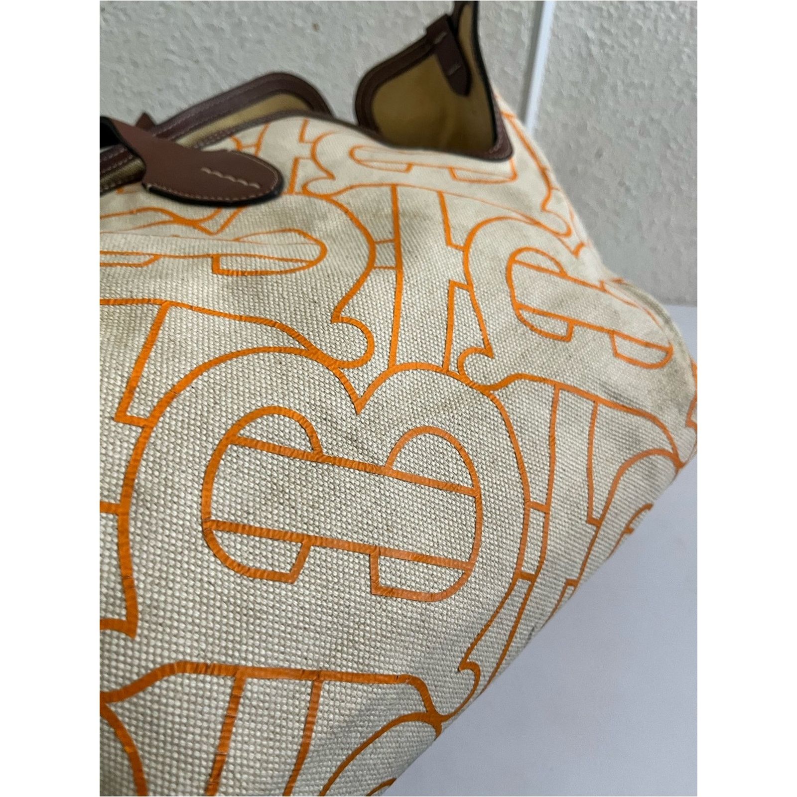 Burberry Burberry TB canvas tote bag Size ONE SIZE - 12 Thumbnail