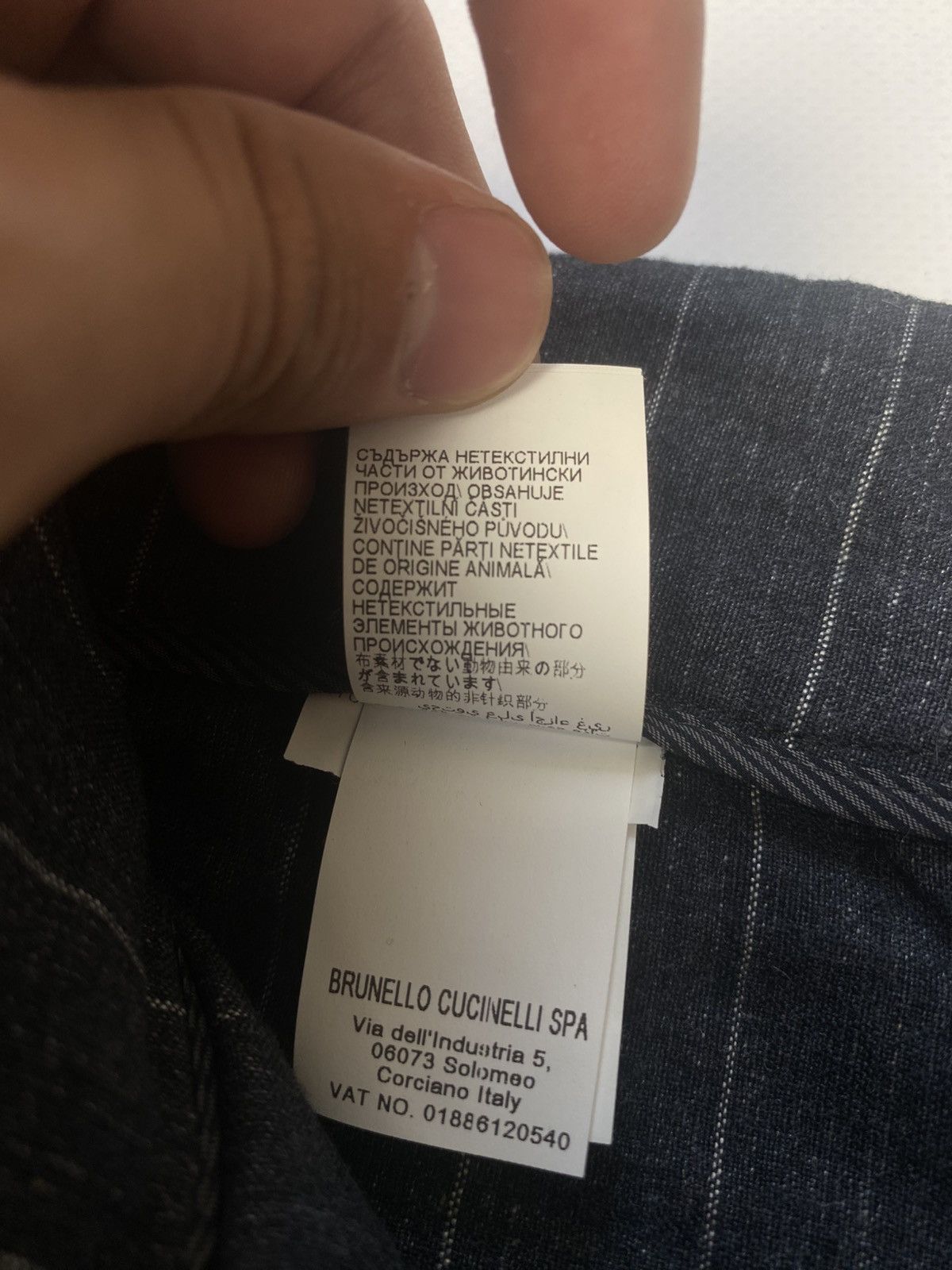Brunello Cucinelli Brunello Cucinelli Linen/Wool Pants. Size 6 Size 28" / US 6 / IT 42 - 15 Thumbnail