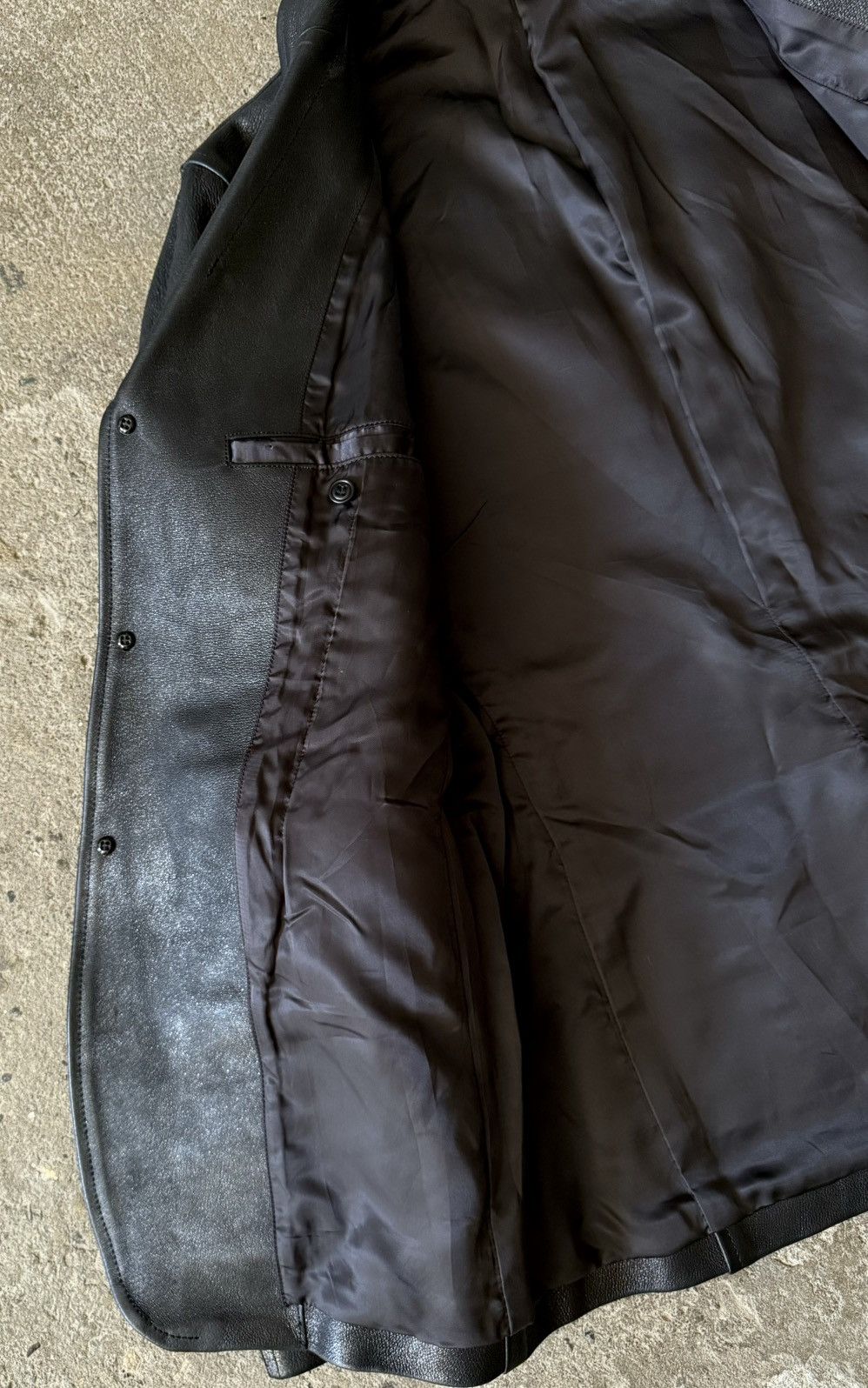 Comme des Garcons Comme Des Garcons Homme - 2007 - Pig Skin Leather Blazer Size US L / EU 52-54 / 3 - 12 Thumbnail