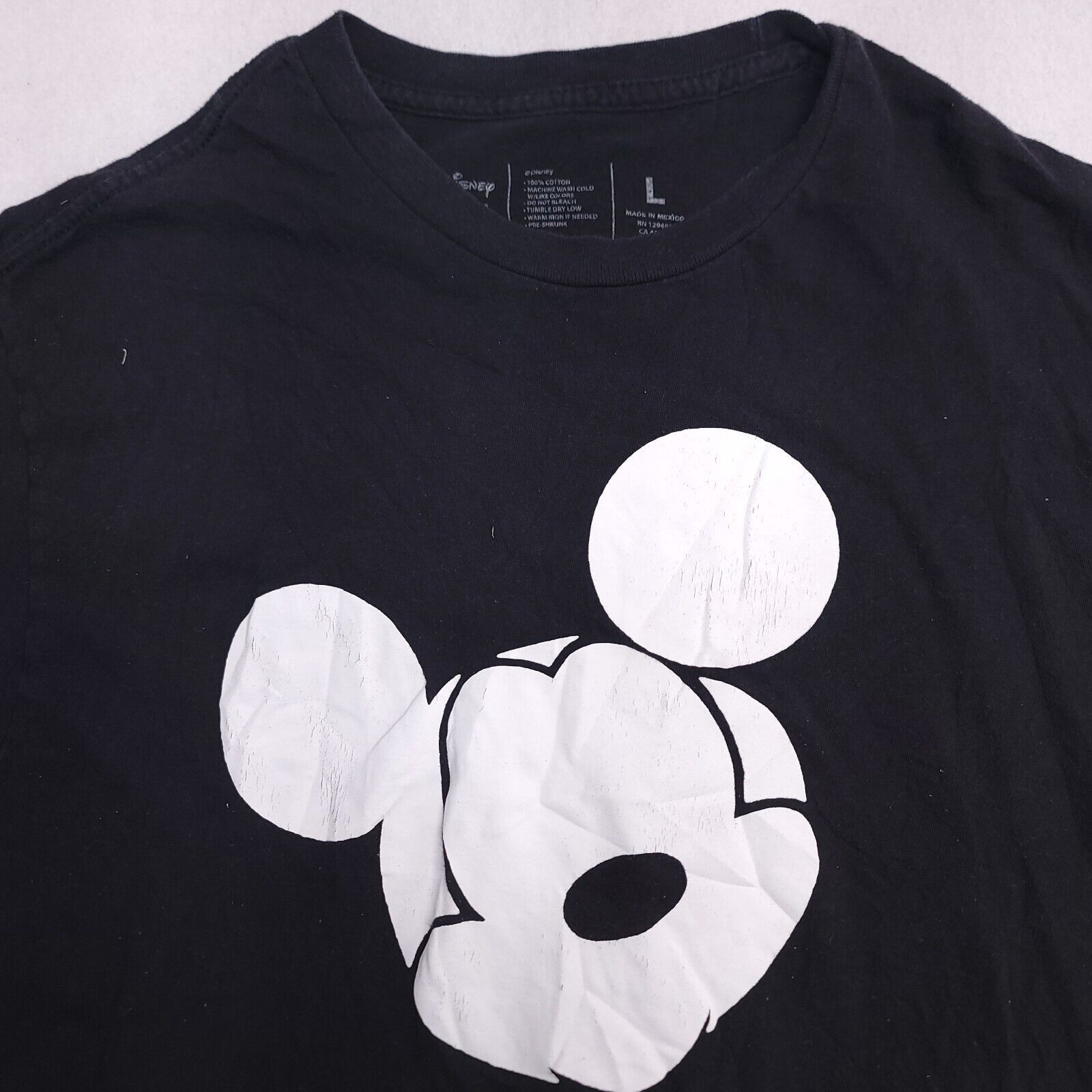 Disney Disney Mickey Mouse Pullover Graphic Shirt Mens Size L Black Size US L / EU 52-54 / 3 - 1 Thumbnail