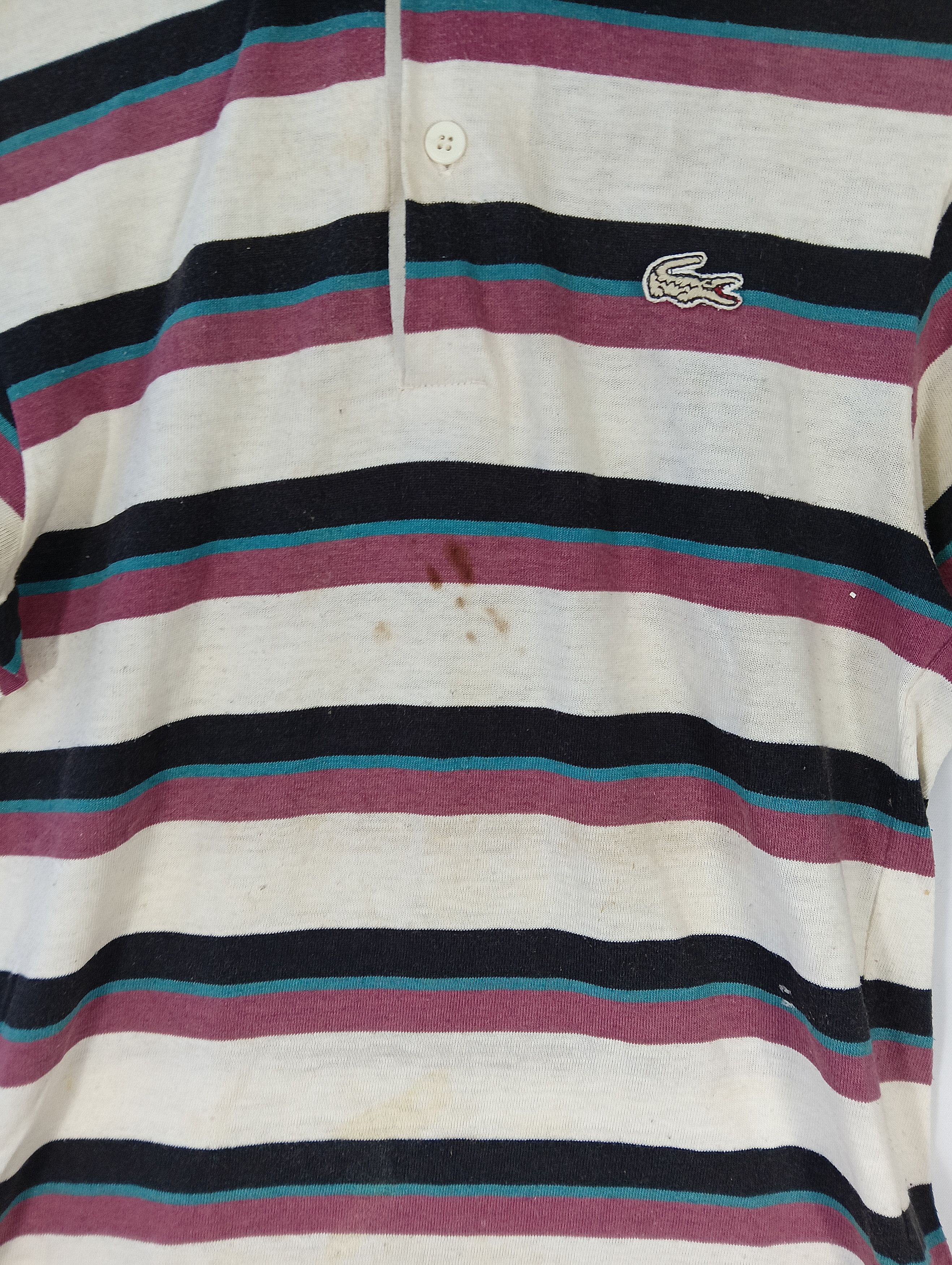Lacoste vintage izod lacoste distressed tee Size US XS / EU 42 / 0 - 2 Thumbnail