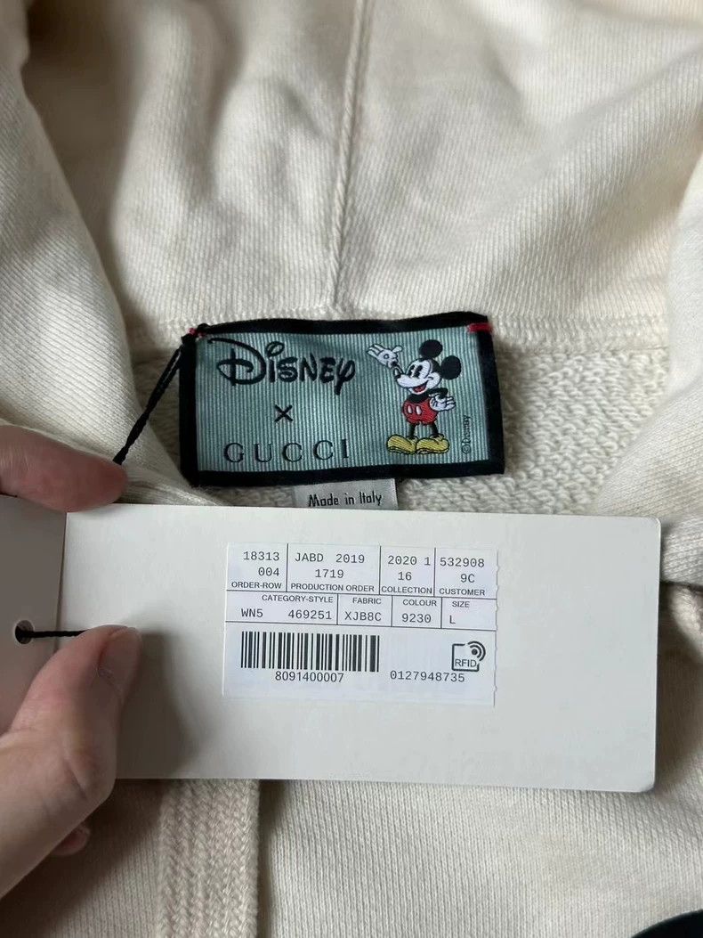 Gucci Gucci Mickey hoodie 2502-Nextarrow Size US L / EU 52-54 / 3 - 2 Thumbnail