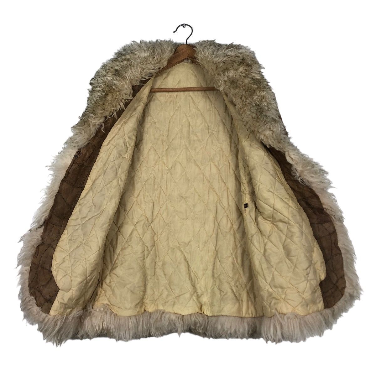 Japanese Brand 🔥Vintage Mink Fur Blanket Shearling Leather Jacket Kapital Size US M / EU 48-50 / 2 - 13 Thumbnail