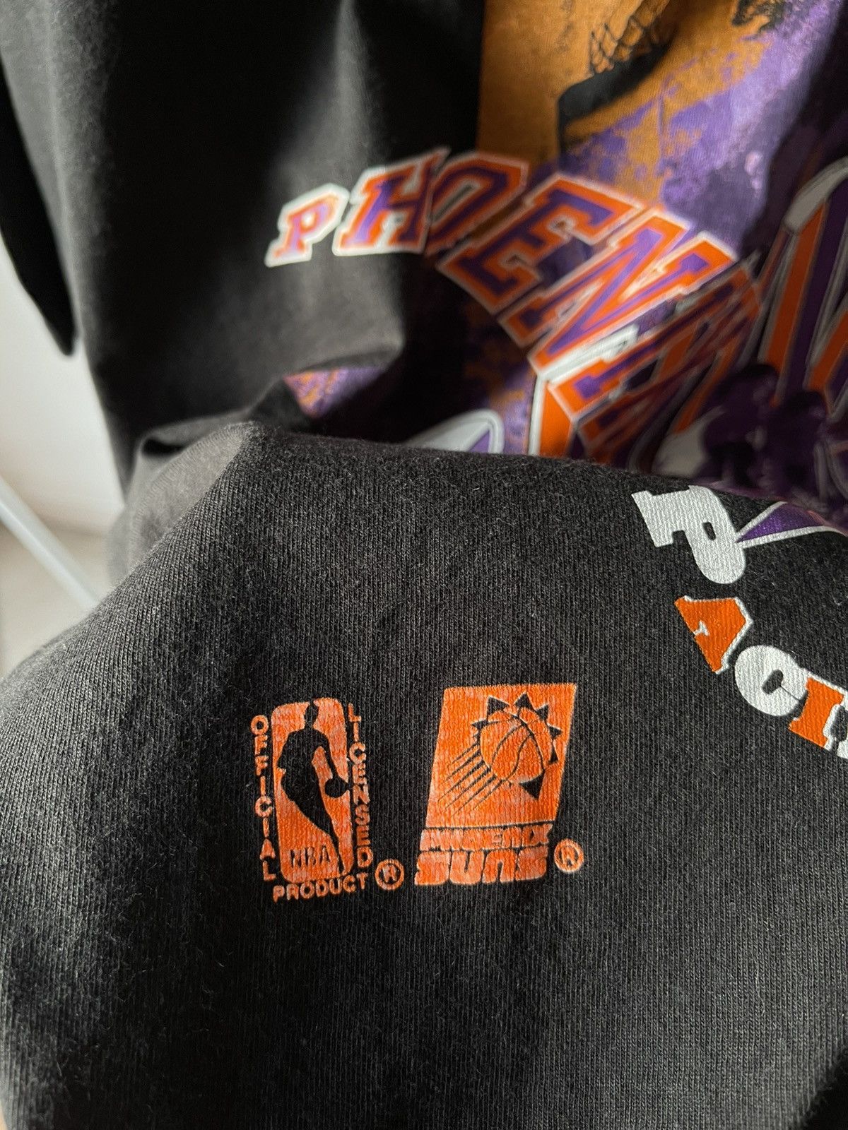 NBA × Vintage 90s Phoenix Sun Nba Tee Size US XL / EU 56 / 4 - 7 Thumbnail