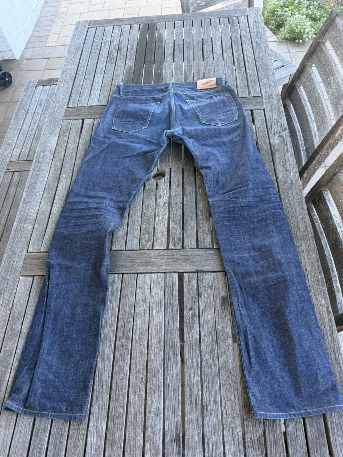 Rogue Territory Rogue Territory Indigo Stanton 11oz Tagged 33” Nice Fades Size US 33 - 2 Thumbnail