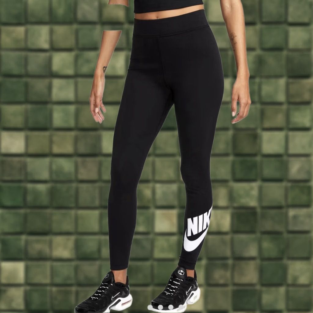 Nike Nike leggings Women's XS Regular Black Slim Fit Ankle Leggings for Activewear Size 26" / US 2 / IT 38 - 1 Thumbnail