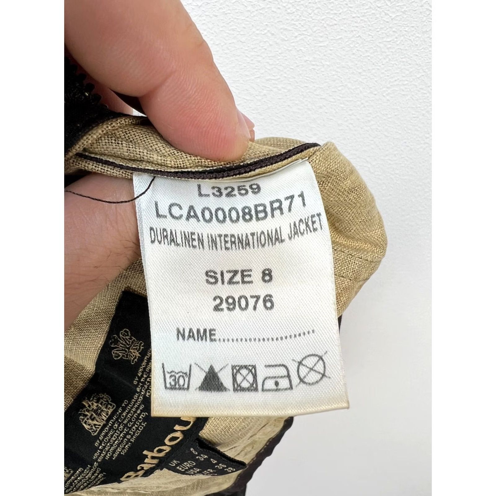 Barbour Barbour Duralinen International Jacket Dark Brown Ladies UK8 US4 Jacket Womens Barbour Duralinen International Dark Brown UK8 US4 Womens Version Size S / US 4 / IT 40 - 6 Thumbnail