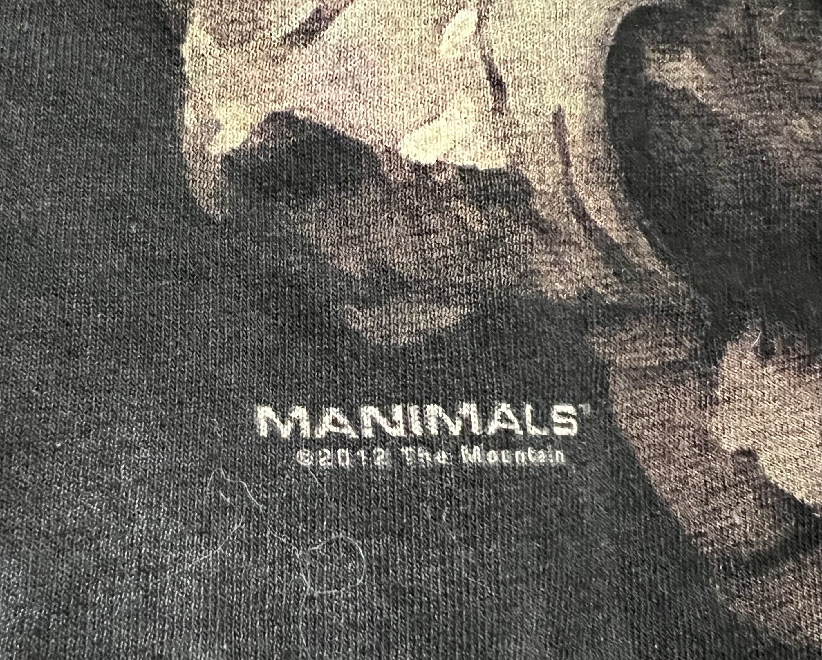 The Mountain The Mountain Manimal JTAC Lone Wolf 2012 Graphic T-Shirt Size US M / EU 48-50 / 2 - 5 Thumbnail