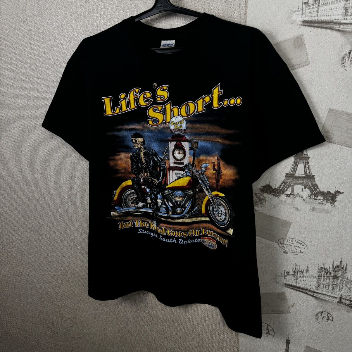 Harley Davidson × Vintage Vintage Sturgis Motorcycle Rally South Dakota XL Black Size US XL / EU 56 / 4 - 8 Thumbnail