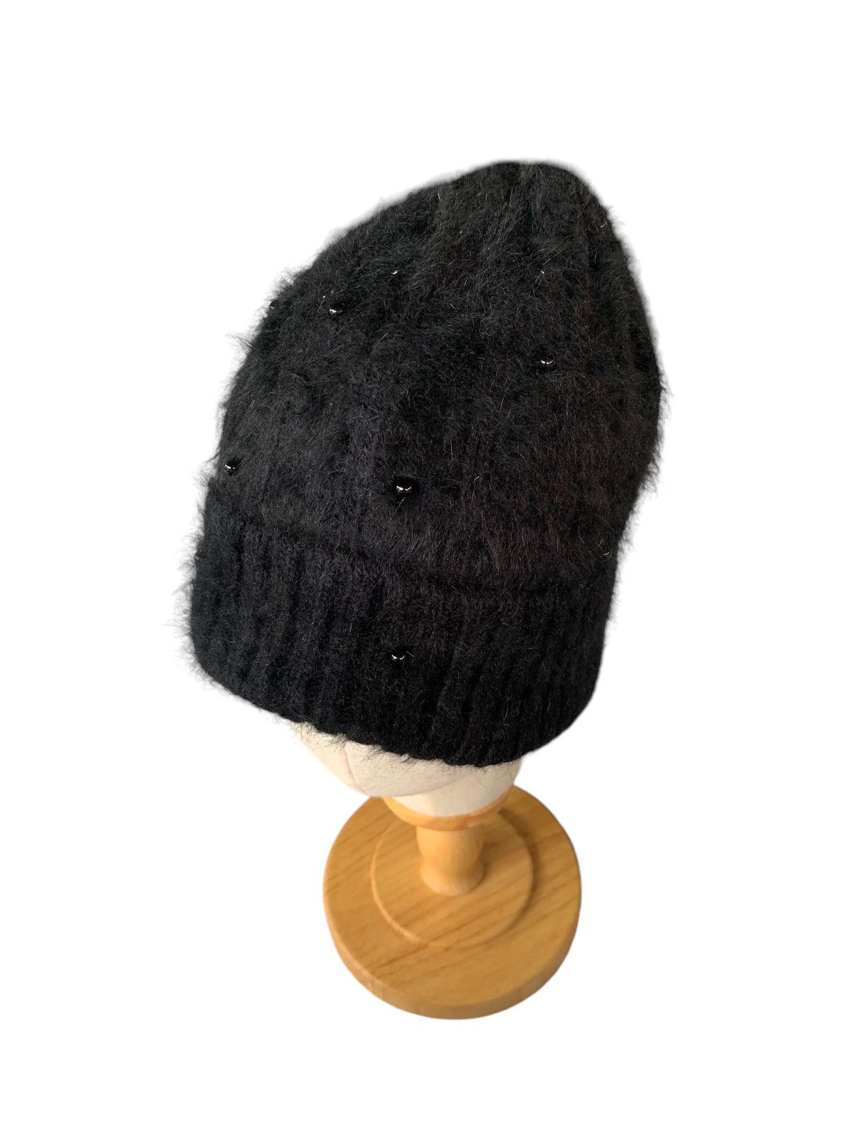 Japanese Brand × Kapital × Vintage Punk Bondage Style Fur Wool Rare Design Beanie Hats☠️🏴‍☠️ Size ONE SIZE - 5 Thumbnail