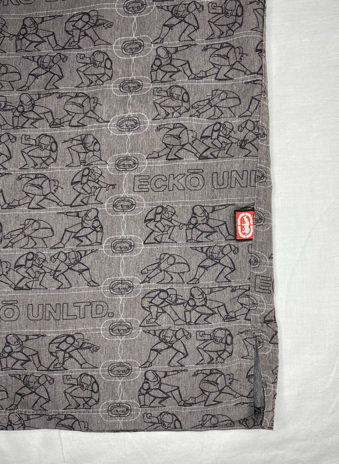 Ecko Unltd. Y2k Ecko Unltd. Marc Vintage Silver Surfer AOP Button Shirt Size US XL / EU 56 / 4 - 6 Thumbnail