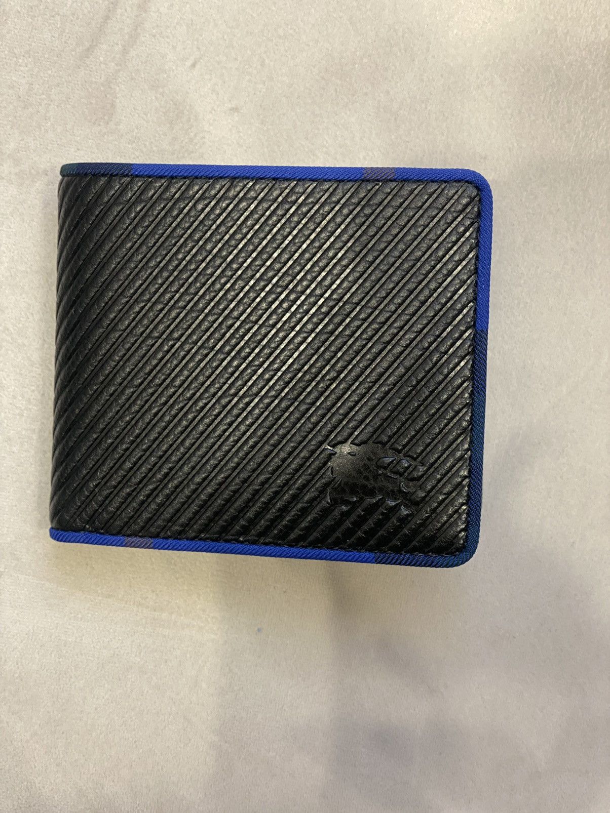 image of Burberry Heritage Ekd Wallet in Black, Men's