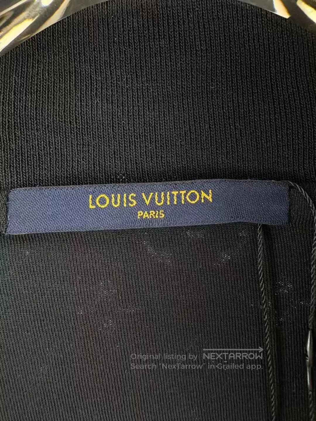 Louis Vuitton louis vuitton velour zip jacket in black. Size US XL / EU 56 / 4 - 5 Thumbnail