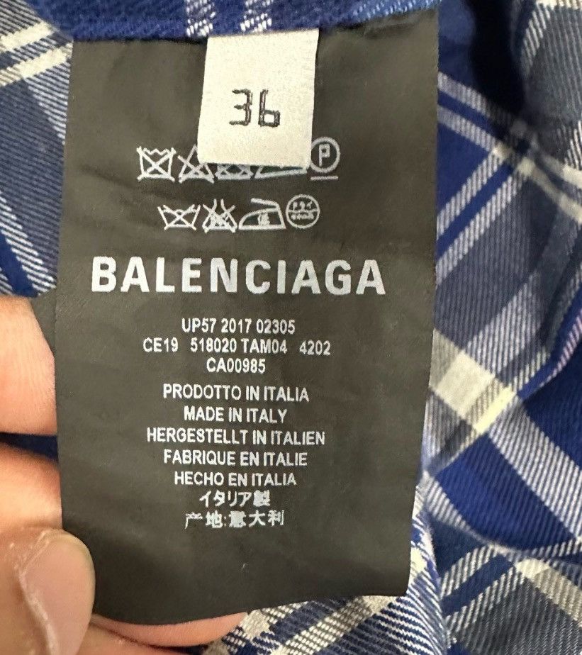 Balenciaga BALENCIAGA SS18 show style BB embroidered log 2412-Nextarrow Size XS / US 0-2 / IT 36-38 - 7 Thumbnail