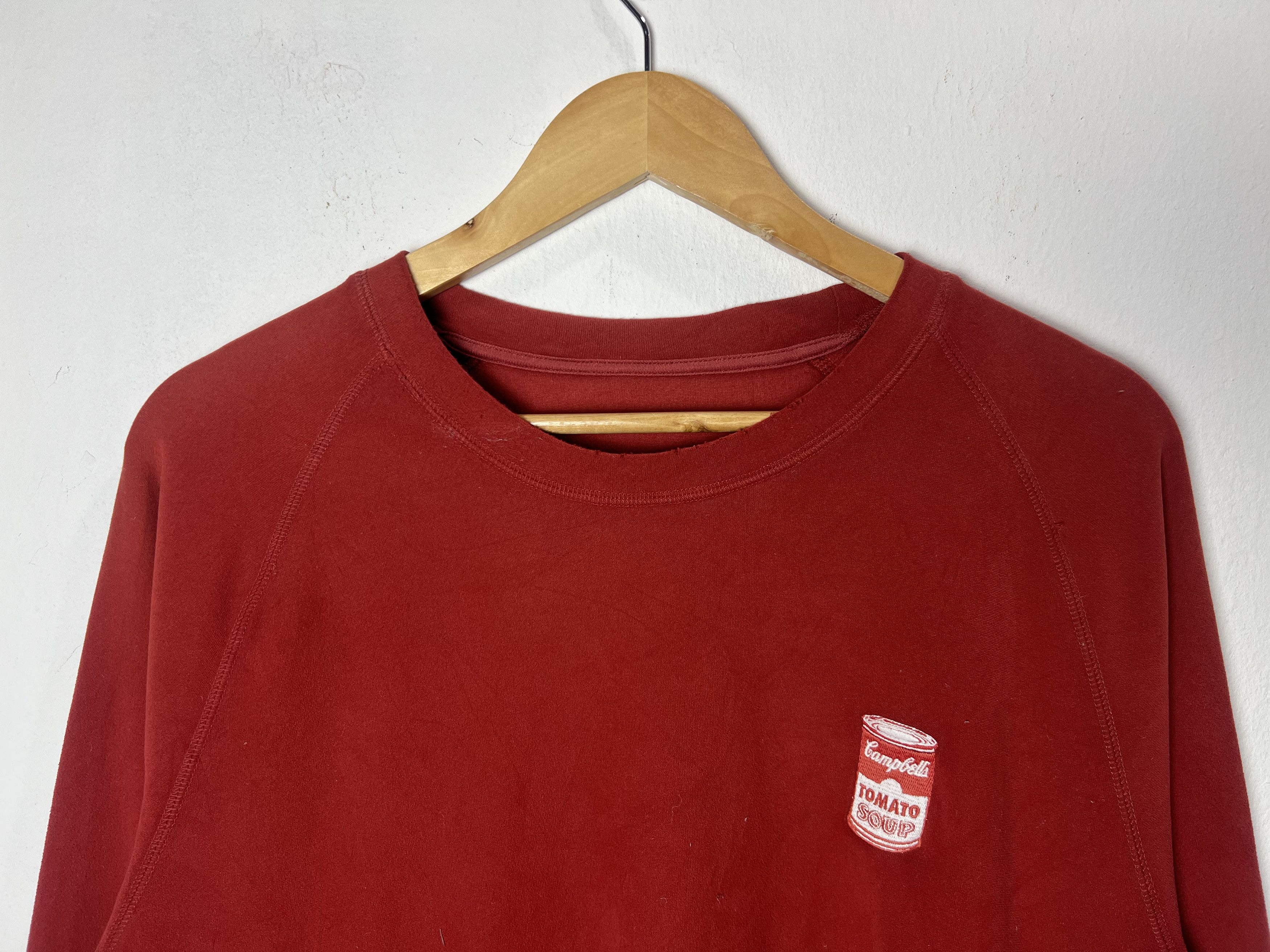 Andy Warhol × Uniqlo Andy Warhol x Uniqlo Campbells Tomato Fleece Sweatshirt Size US XL / EU 56 / 4 - 3 Thumbnail