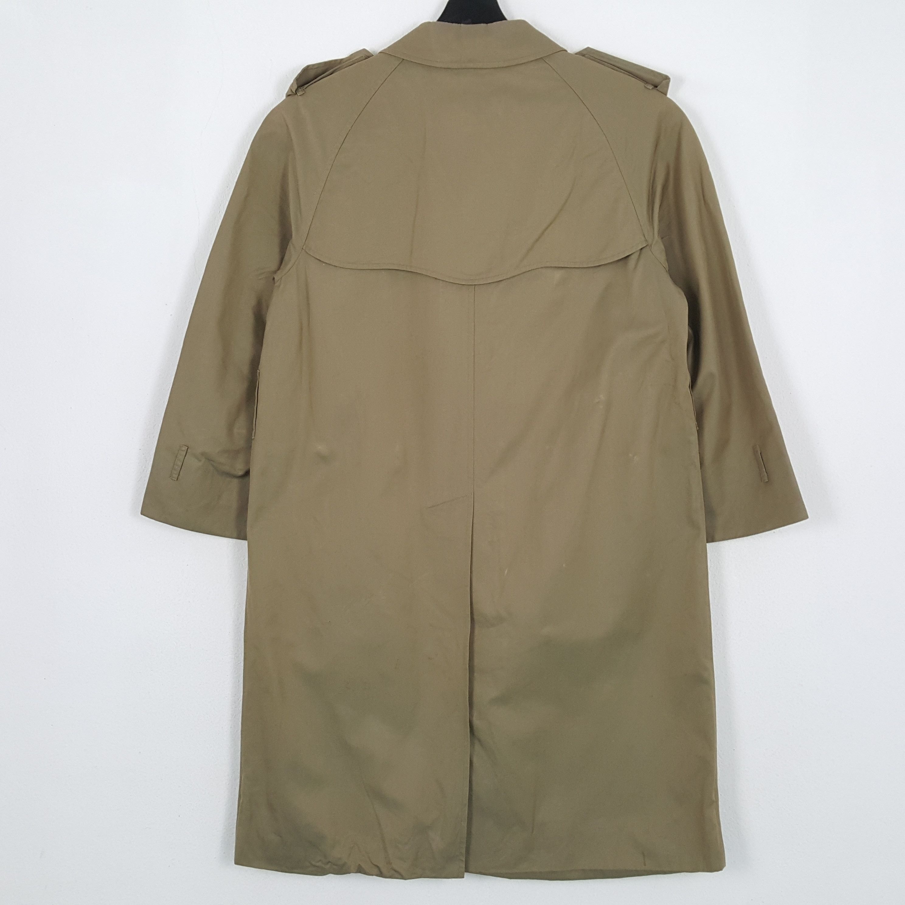 Burberry × Vintage BURBERRYS Luxury Brand Winter Style Trench Coat Jacket Size US M / EU 48-50 / 2 - 3 Thumbnail