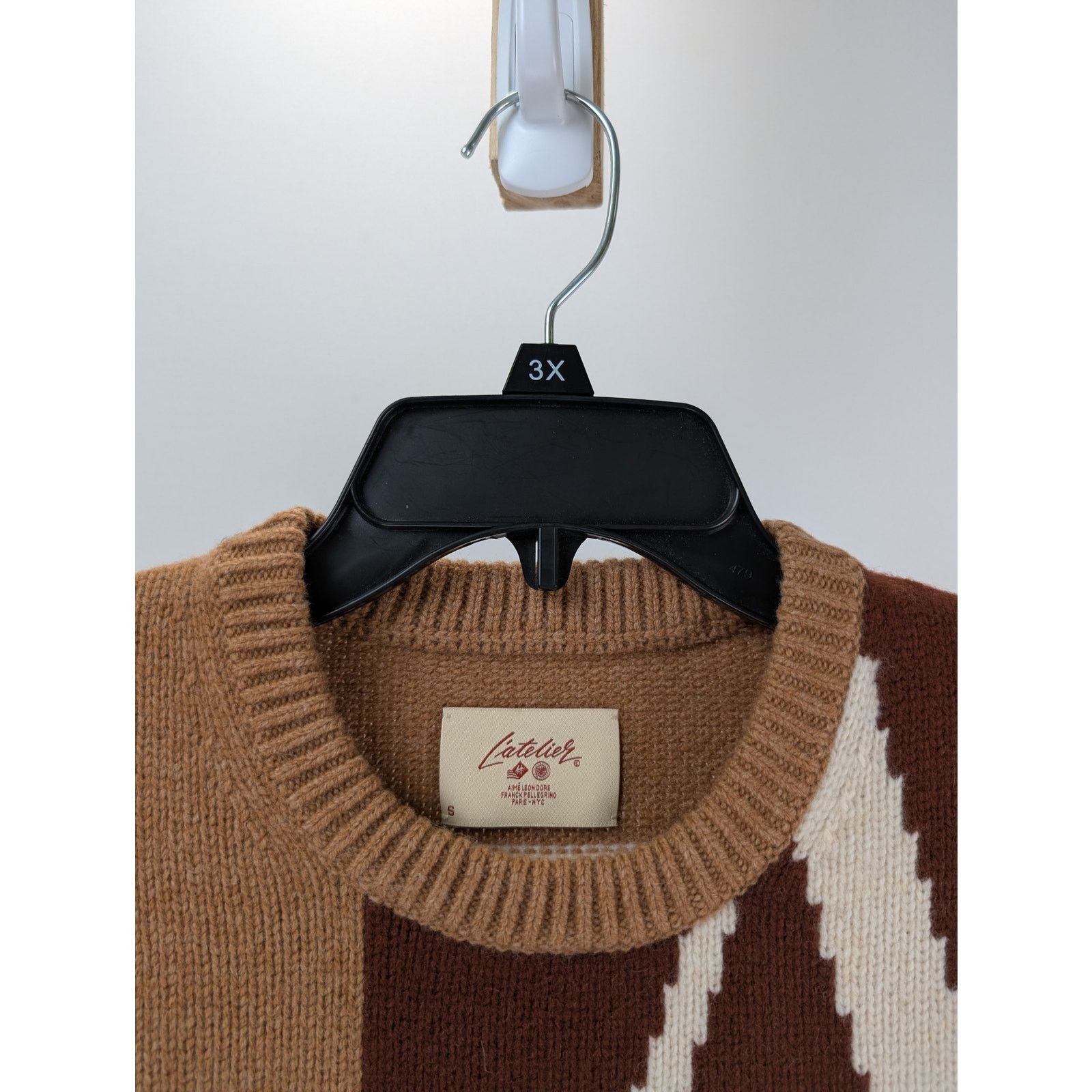 Aime Leon Dore o1rshd1 Franck Pellegrino Crewneck Sweatshirt in Multicolor Size US S / EU 44-46 / 1 - 7 Thumbnail