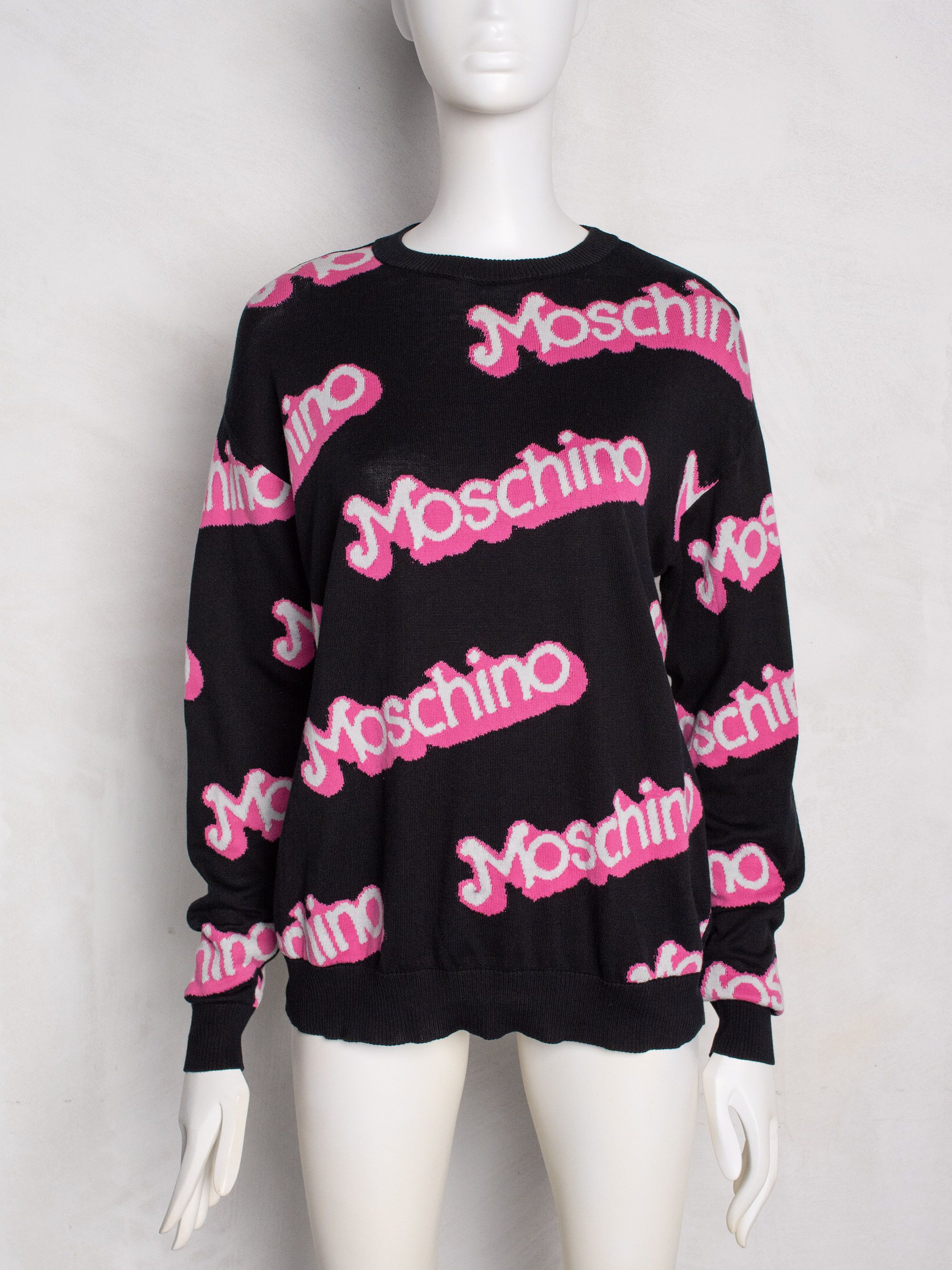 Moschino Moschino by Jeremy Scott S/S 2015 Barbie oversized sweater Size S / US 4 / IT 40 - 1 Thumbnail