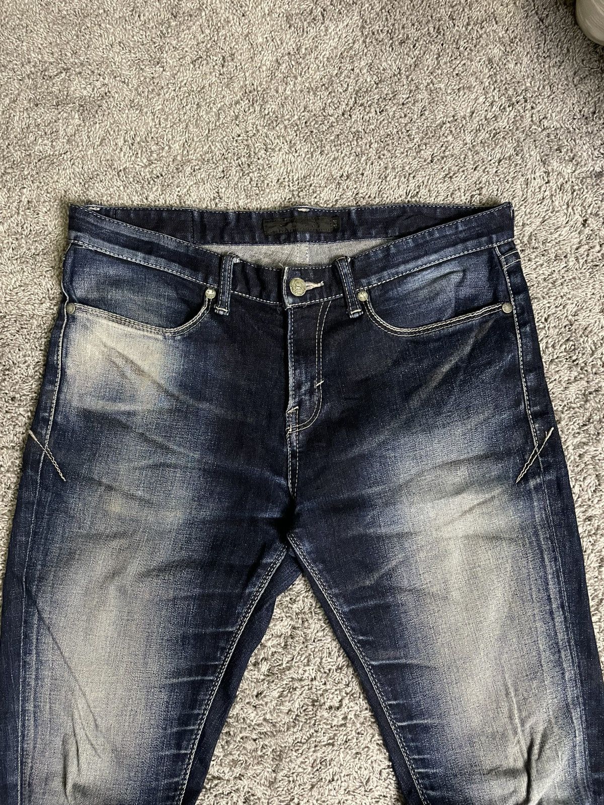 GOSTAR DE FUGA Fuga Skinny Dyed Seasoned Denim Size US 32 / EU 48 - 2 Thumbnail