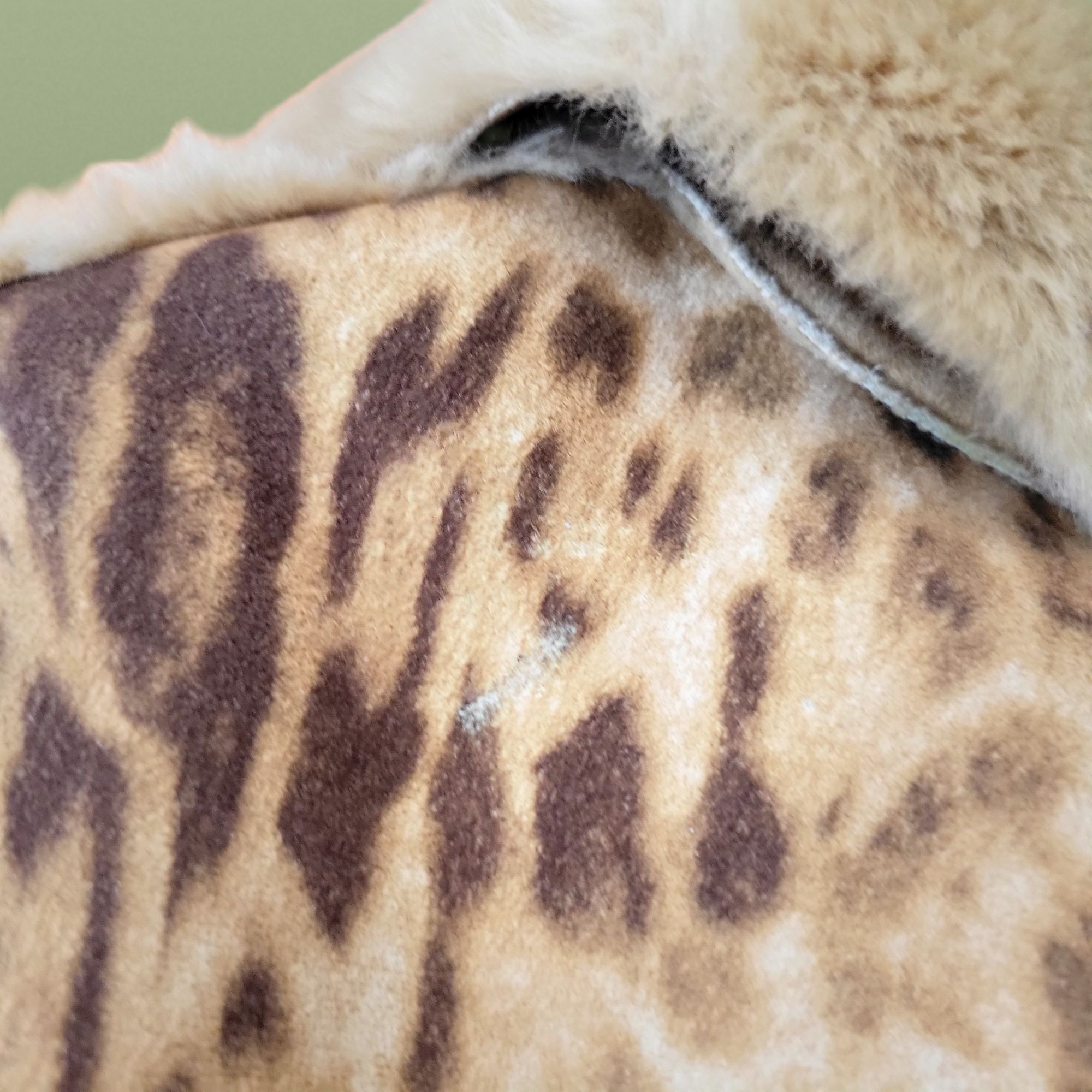Other Dennis Basso Faux Fur Animal Print Coat 1X Winter Layering L Size XXL / US 16-18 / IT 52-54 - 9 Thumbnail