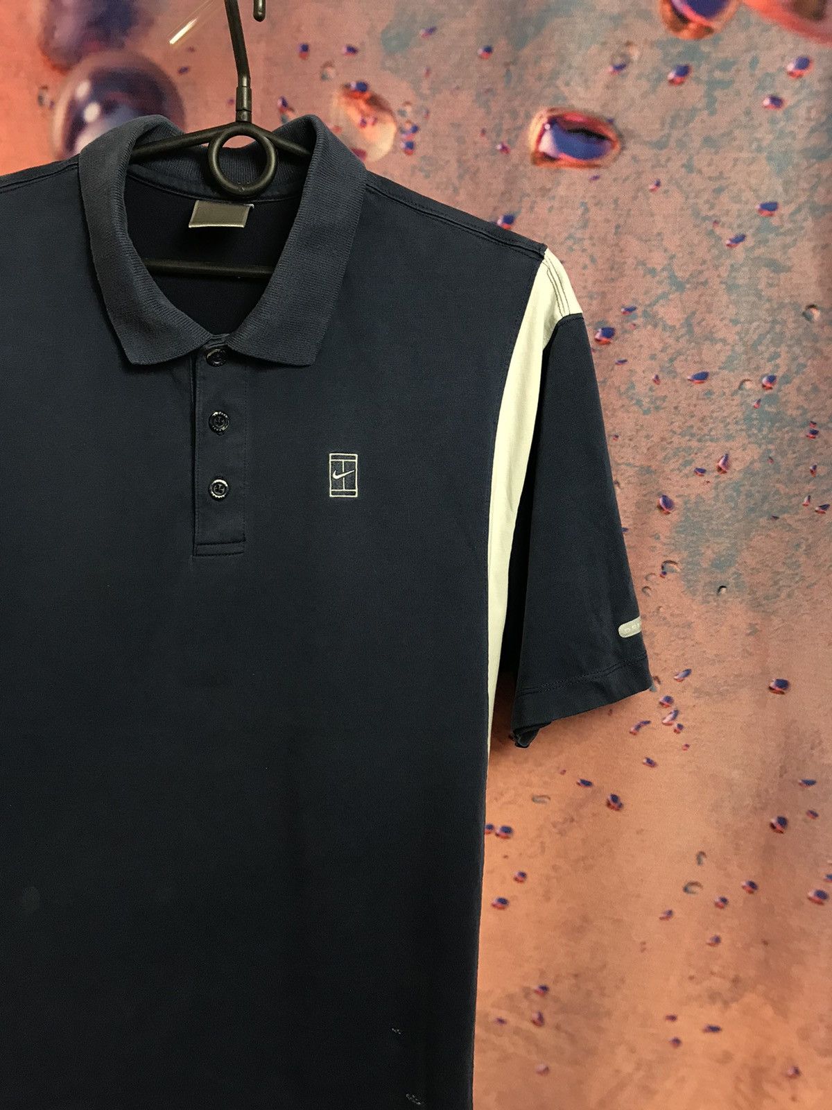 Nike Vintage Nike court streetwear polo tee Size US M / EU 48-50 / 2 - 1 Thumbnail