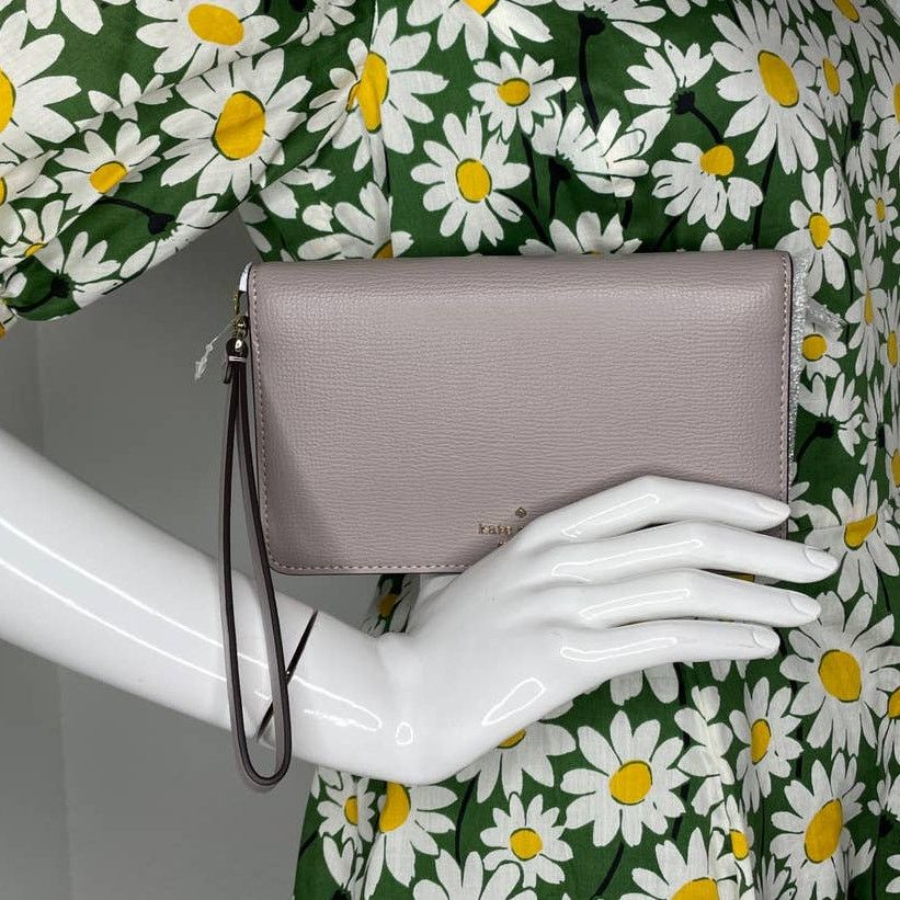 Kate Spade Kate Spade Darcy Clutch wallet wristlet Warm Taupe Size ONE SIZE - 4 Thumbnail