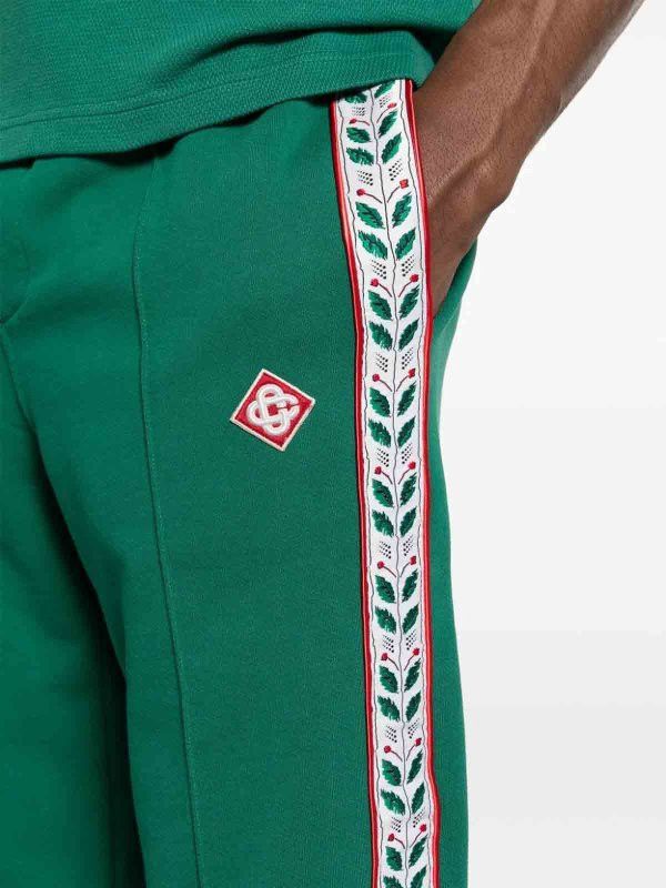 Casablanca o1mle0326 Laurel Track Pants in Green Size US 38 / EU 54 - 4 Thumbnail