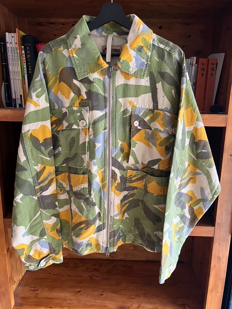 Nigel Cabourn Nigel Cabourn Camo Military Hooded Jacket - dmc Size US XL / EU 56 / 4 - 1 Thumbnail