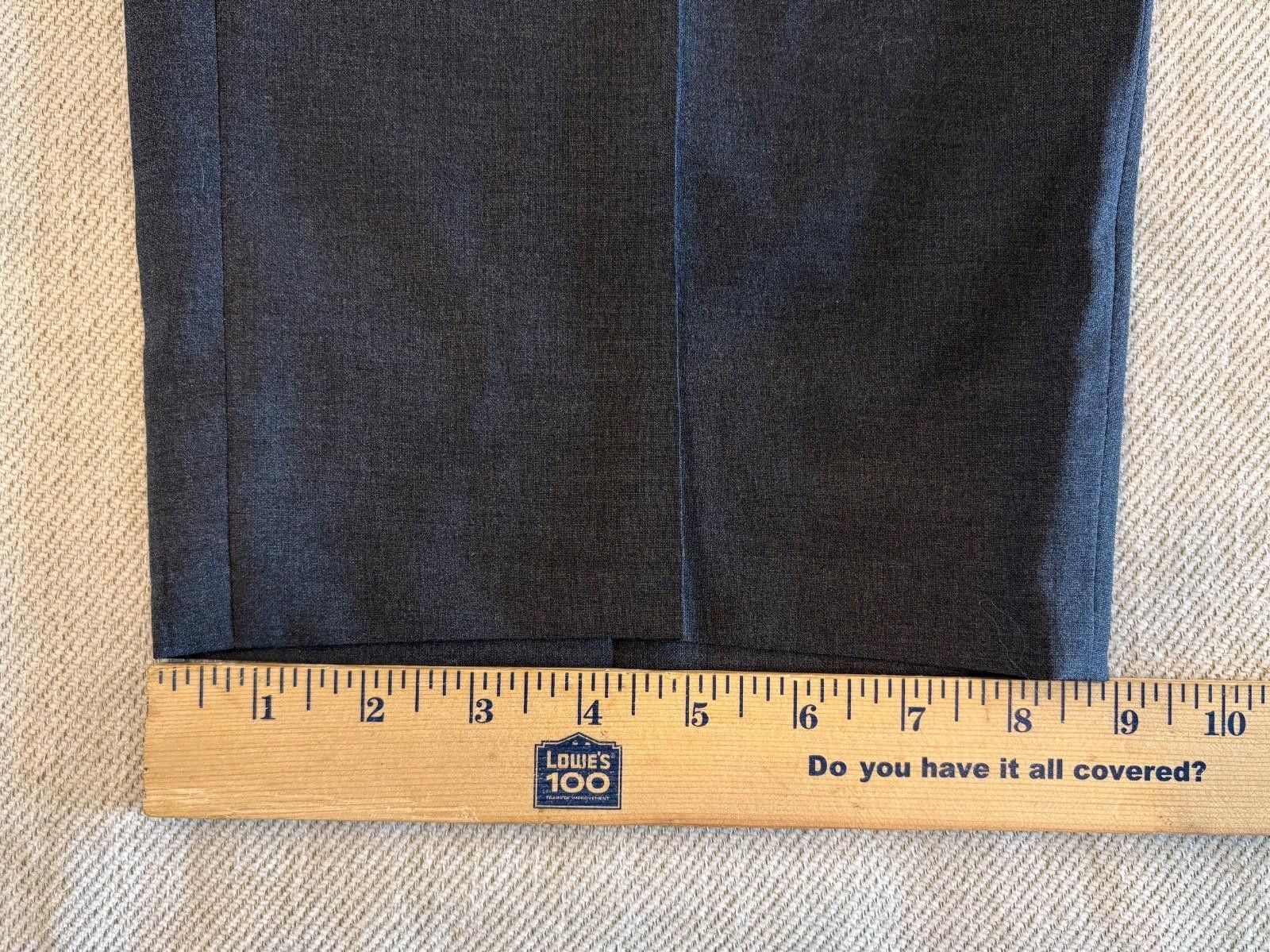 Zanella Zanella Platinum Trousers 36 Regular Charcoal Gray Italy Size US 36 / EU 52 - 6 Thumbnail