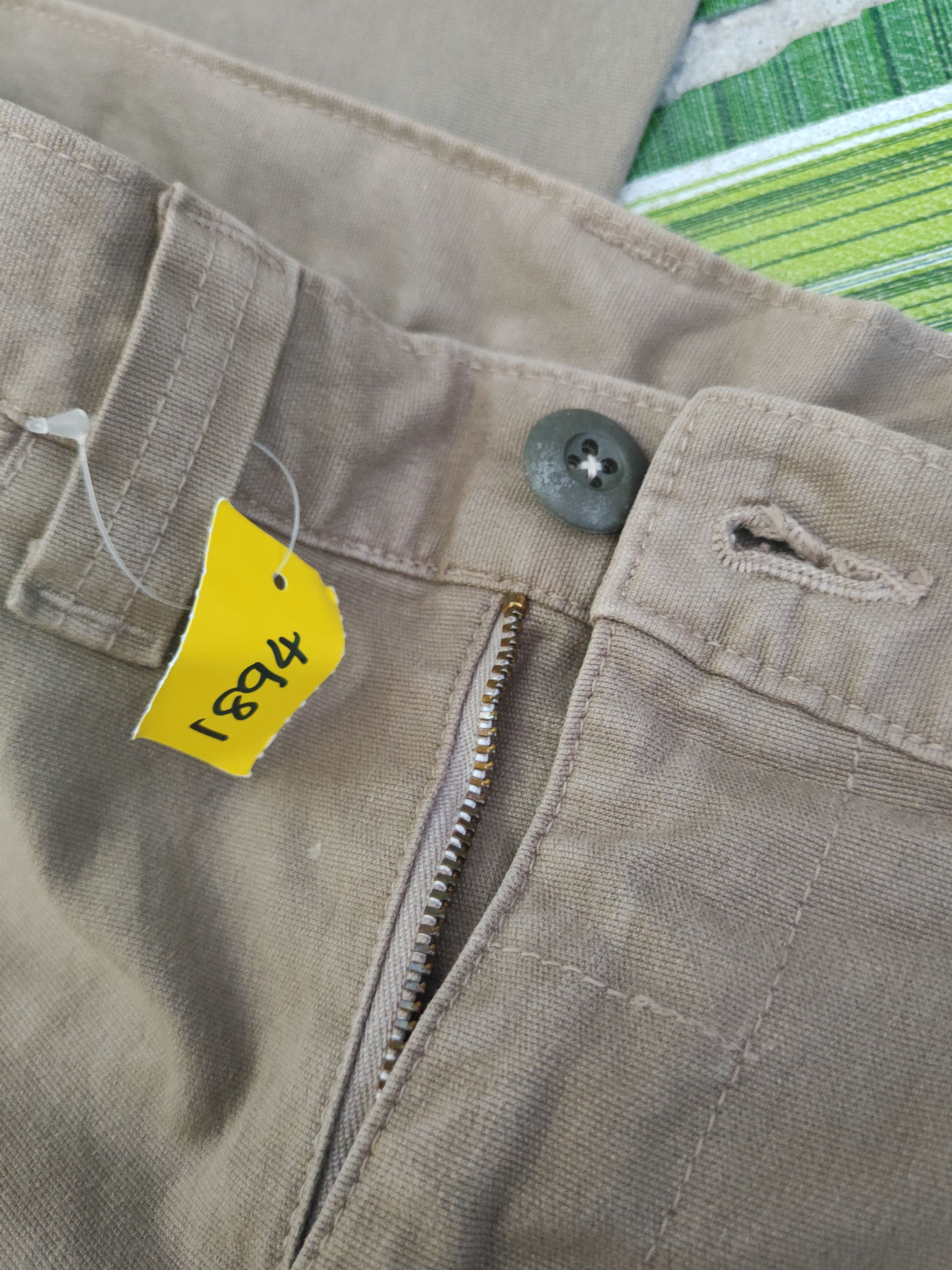 Japanese Brand DL Gowest Beige Multipocket Cargo Pants #1894 Size US 30 / EU 46 - 16 Thumbnail