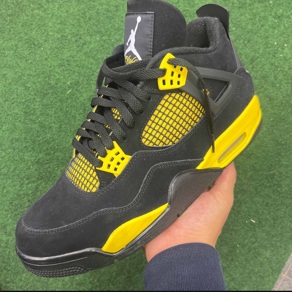 Jordan Brand Jordan 4 yellow Thunder | Grailed