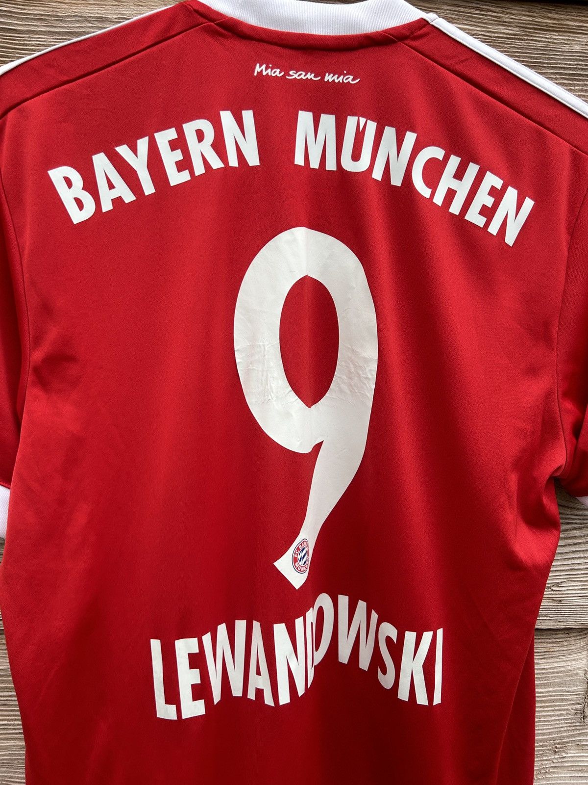 Adidas Adidas Bayern Munchen #9 Lewandowski 2017/18 Home Jersey Size US S / EU 44-46 / 1 - 2 Thumbnail