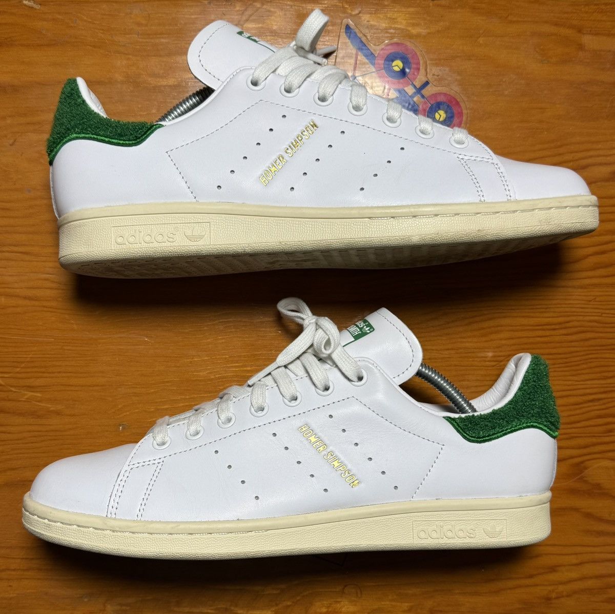 Adidas The Simpsons x Adidas Stan Smith “Homer Simpson” Size US 10 / EU 43 - 2 Thumbnail