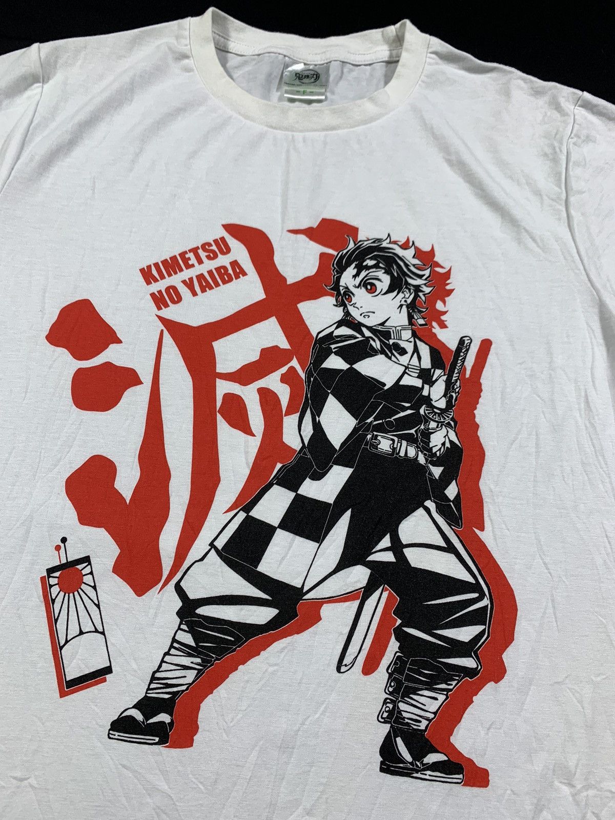 Anime × Cartoon Network × Vintage 💥GRAIL💥 KIMETSU NO YAIBA Anime T-shirt Size US M / EU 48-50 / 2 - 2 Thumbnail
