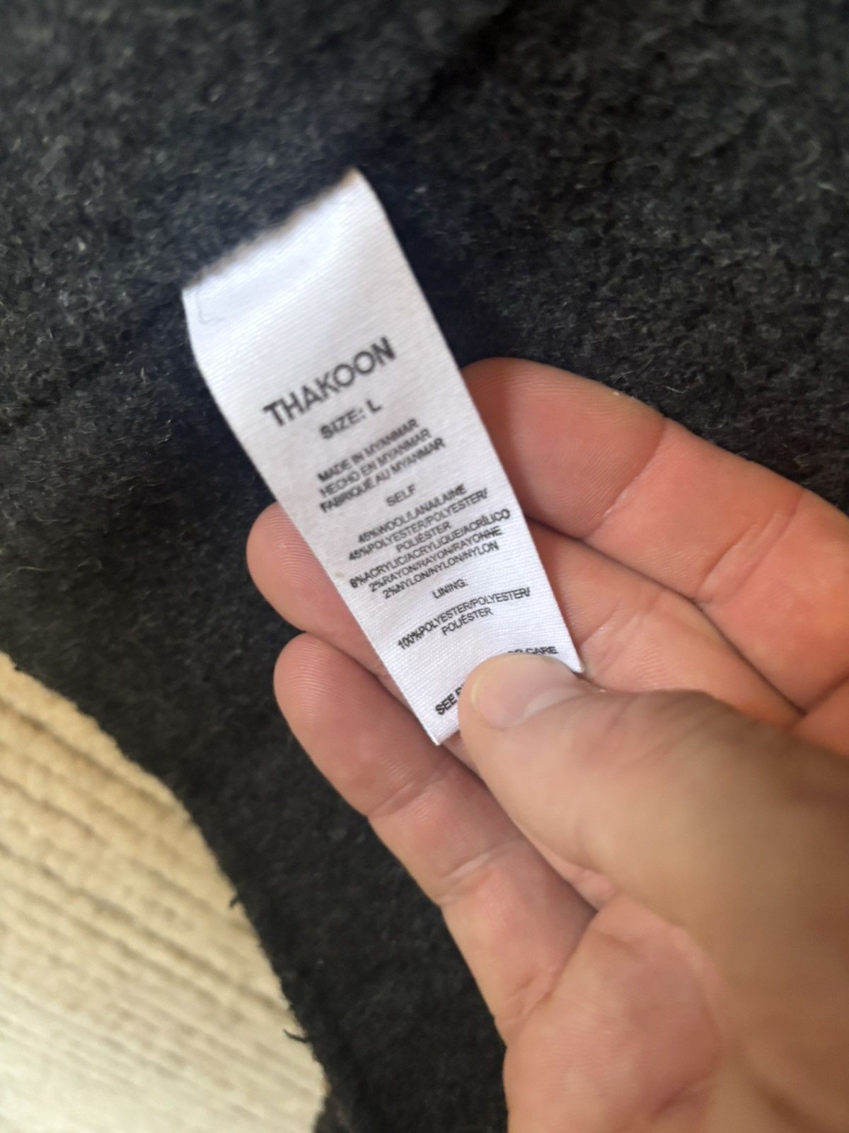 THAKOON Thakoon Wool Blend Hooded Coat - Size L Size L / US 10 / IT 46 - 5 Thumbnail