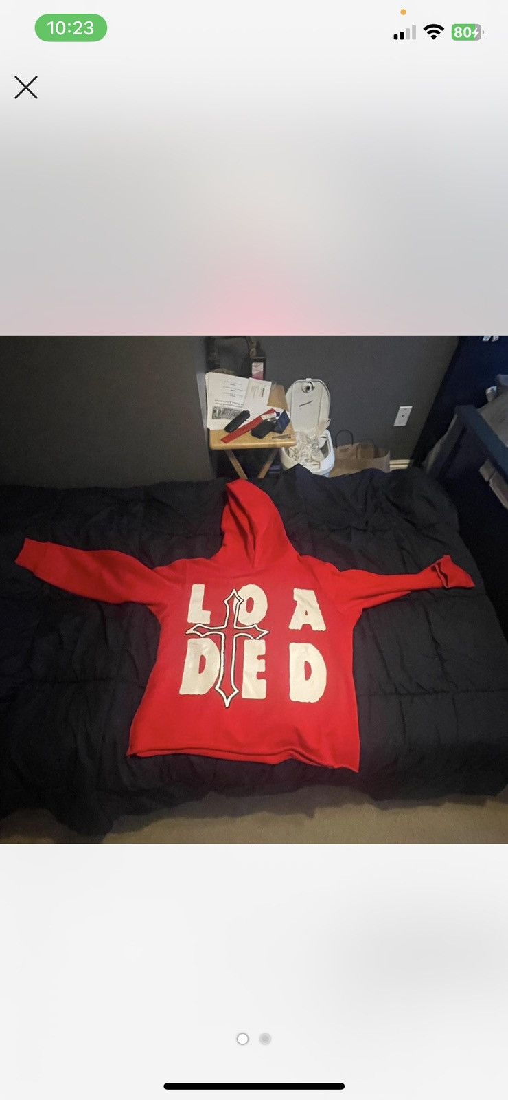 Other Loaded society red copped hoodie Size US M / EU 48-50 / 2 - 2 Thumbnail