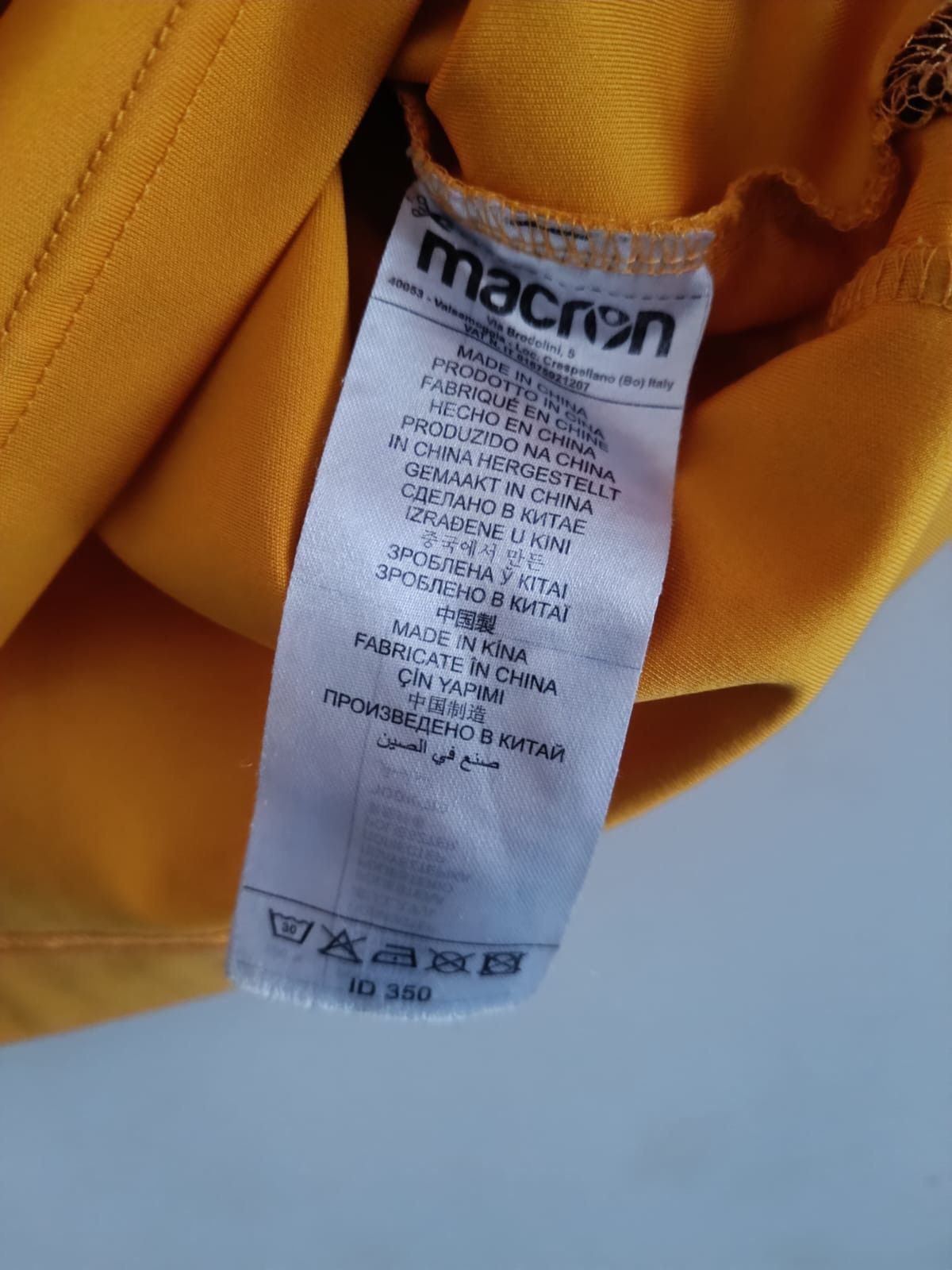 Macron Motherwell F.C. football sports shirt Size US XS / EU 42 / 0 - 4 Thumbnail