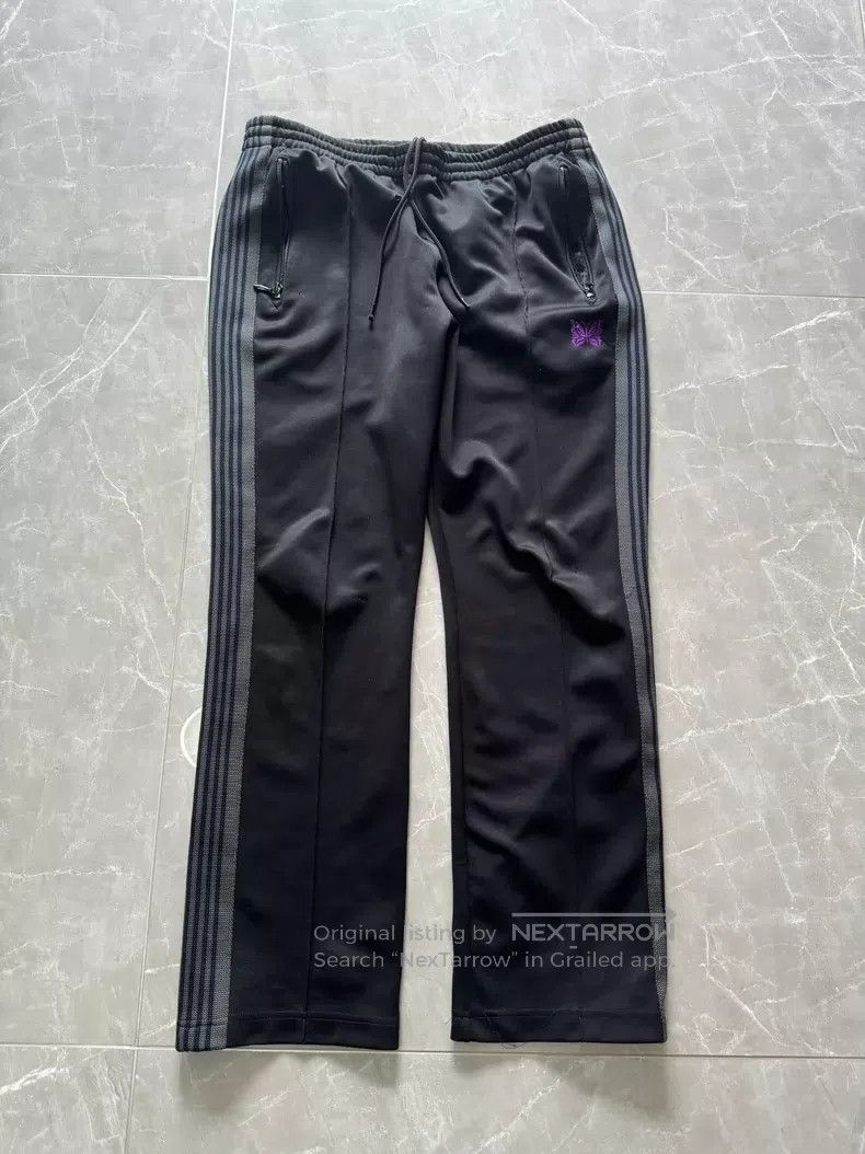 Needles Needles size L Black and Grey Straight Leg Butterfly Pants Size US 34 / EU 50 - 1 Thumbnail
