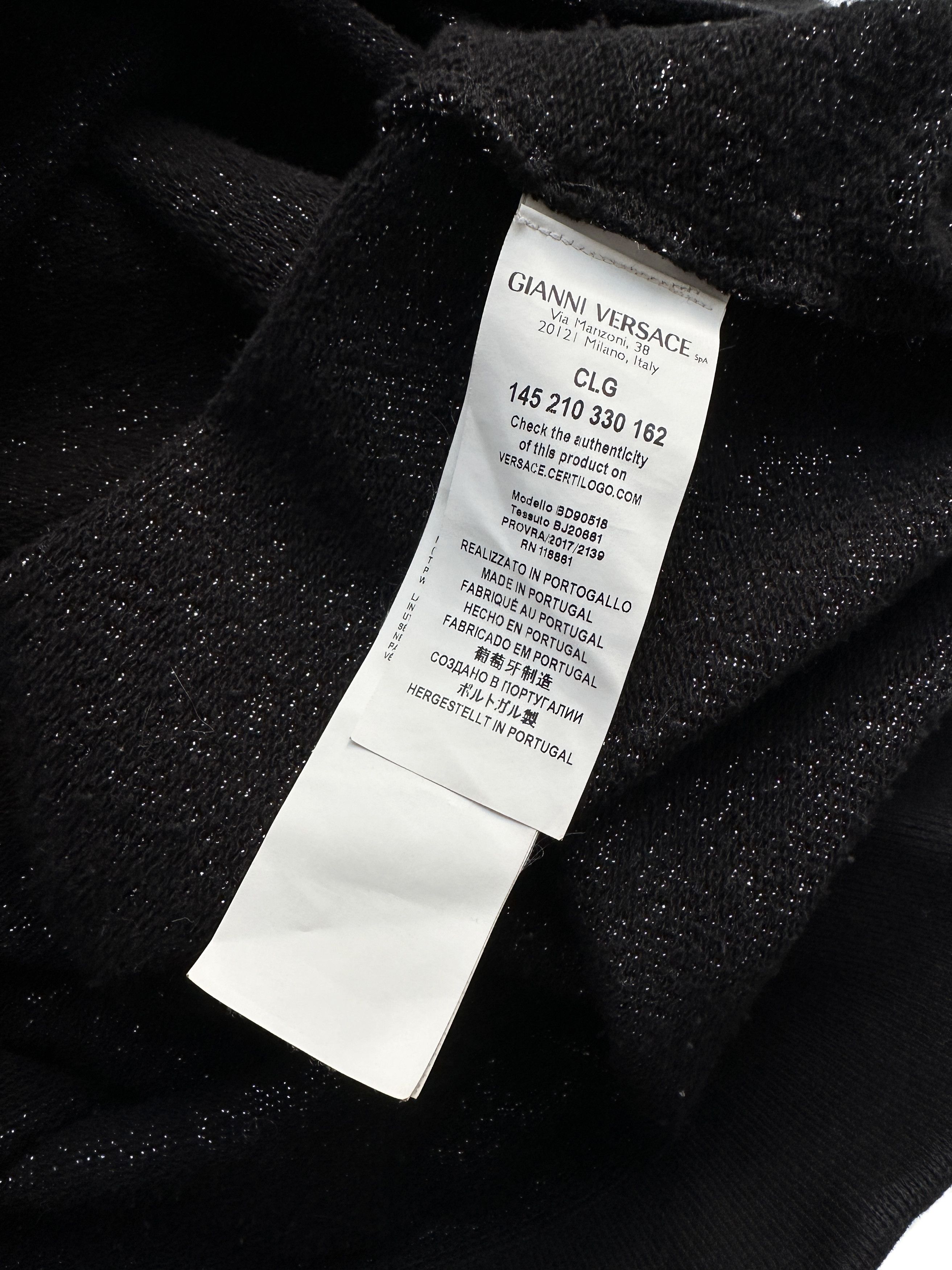 Versus Versace Versus Versace shiny brilliant sweatshirt Size L / US 10 / IT 46 - 10 Thumbnail