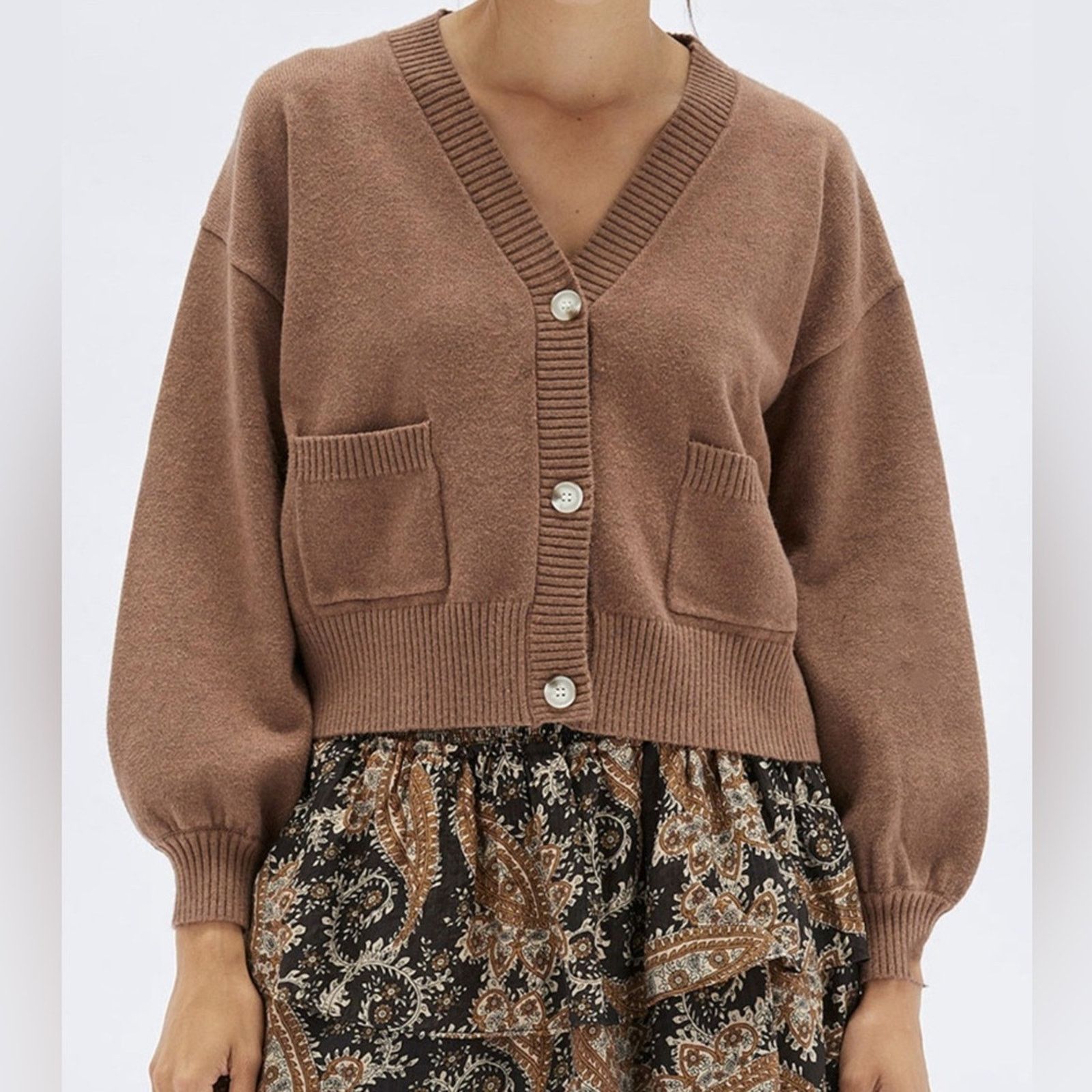 MINKPINK NEW MinkPink Mithra Cardigan - Copper - Small - $119 Size S / US 4 / IT 40 - 1 Thumbnail