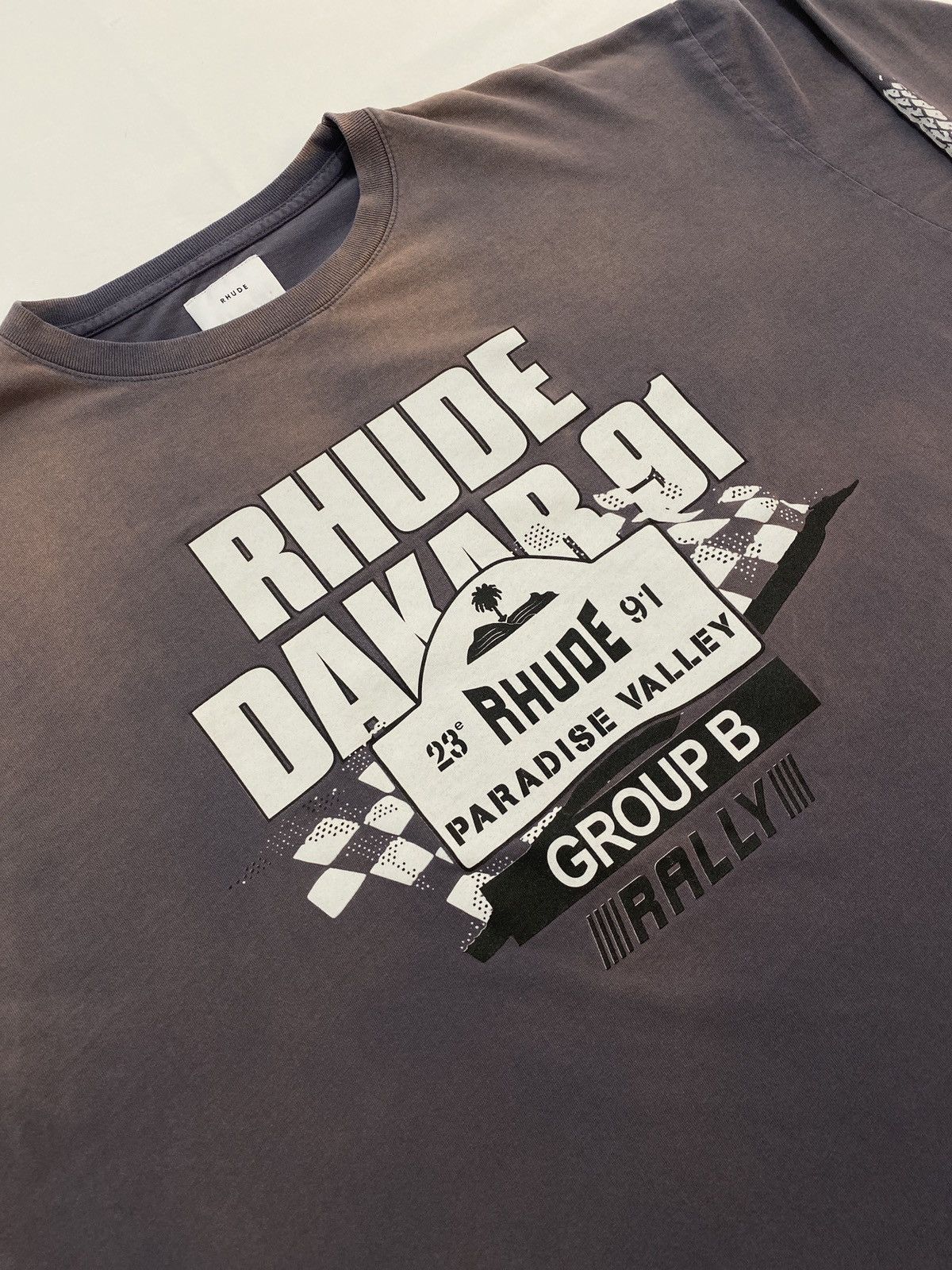 Rhude Rhude Dakar 91 Rally Racing Paradise Valley Longsleeve Size US XL / EU 56 / 4 - 5 Thumbnail