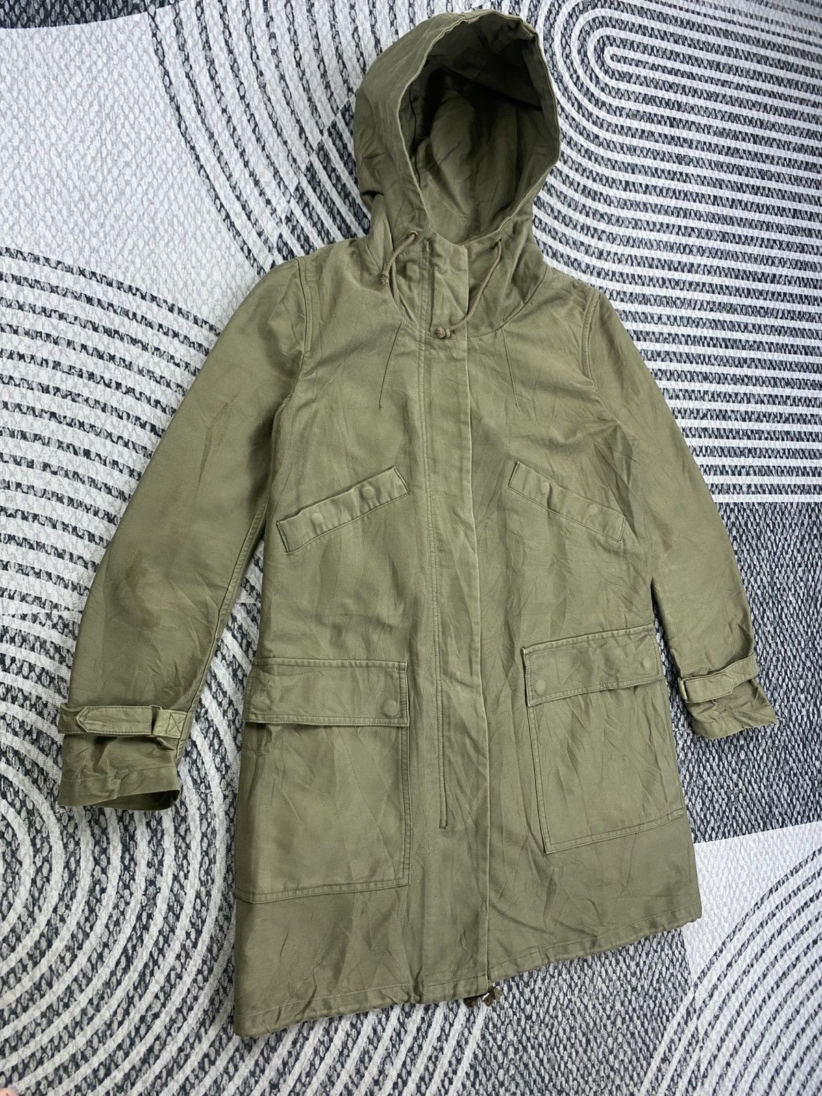 Tomorrowland Tomorrowland Multipocket Parka Hooded Jacket Size US S / EU 44-46 / 1 - 3 Thumbnail