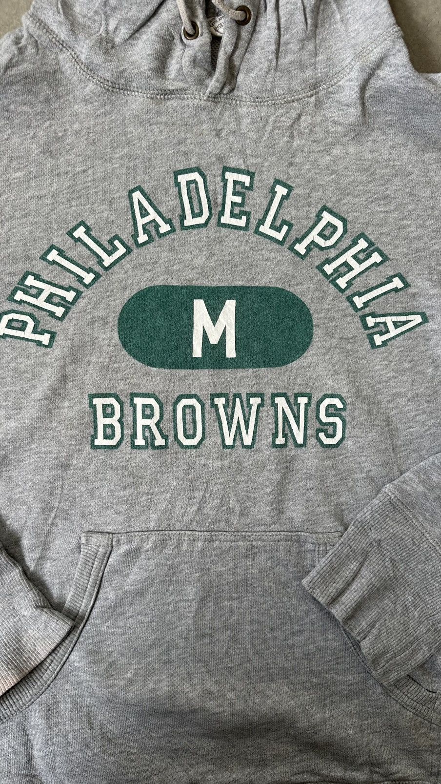 Champion VINTAGE CHAMPION PHILIDELPHIA BROWNS HOODIE Size US M / EU 48-50 / 2 - 2 Thumbnail