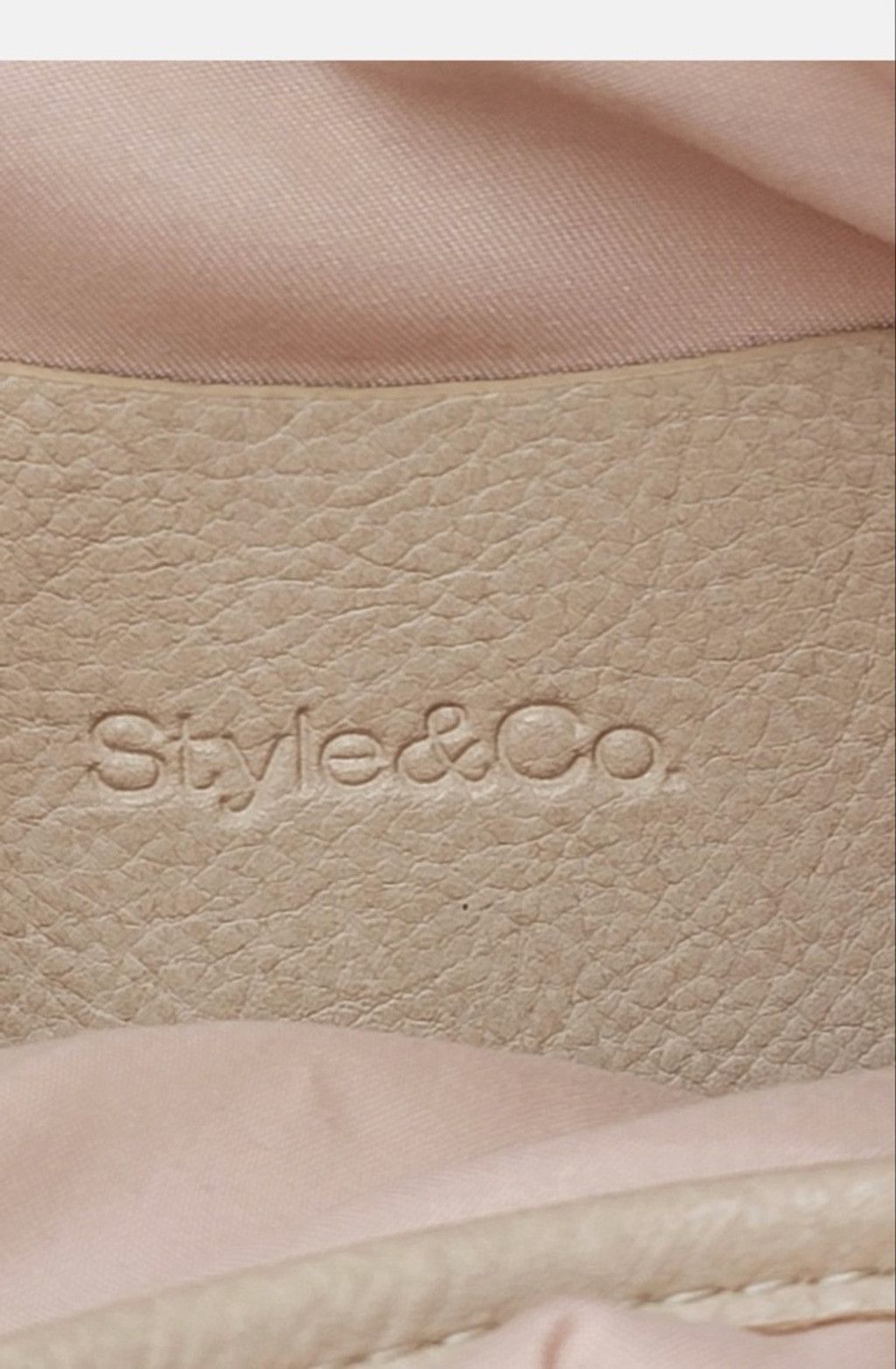 Style & Co Women's Style&Co. Beige Crossbody Bag Size ONE SIZE - 7 Thumbnail