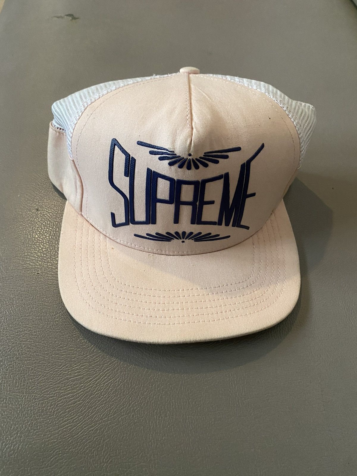 Supreme Supreme ss14 memphis usa hat salmon pink Size ONE SIZE - 1 Thumbnail