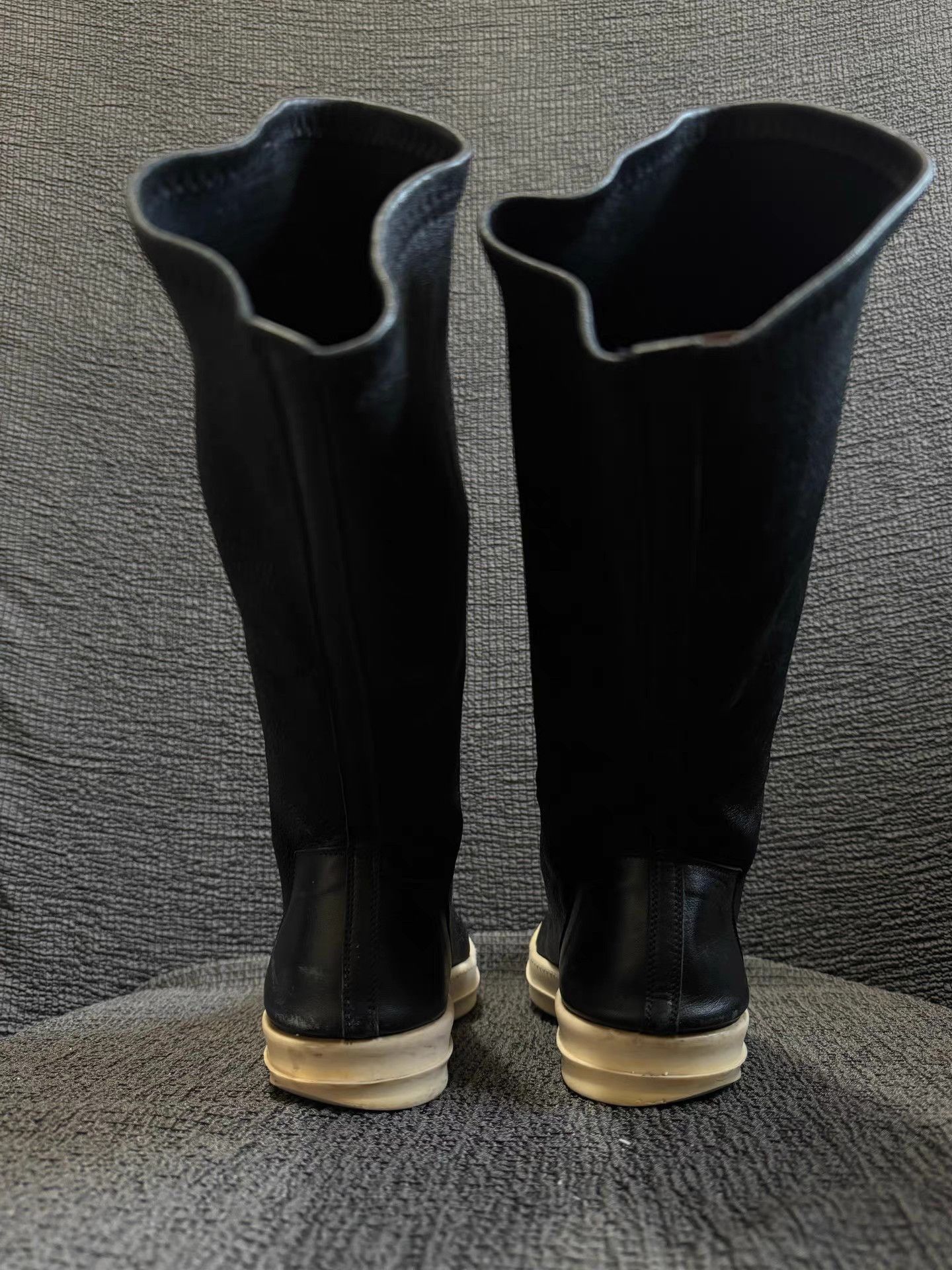 Rick Owens Rick Owens 16FW mainline lambskin "Adonis" boots Size US 7.5 / EU 40-41 - 4 Thumbnail