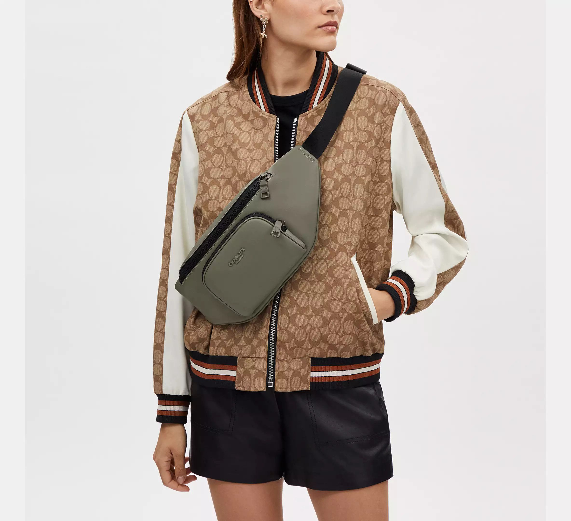 Coach Racer Belt Bag In Smooth Leather CT754 Size ONE SIZE - 7 Thumbnail