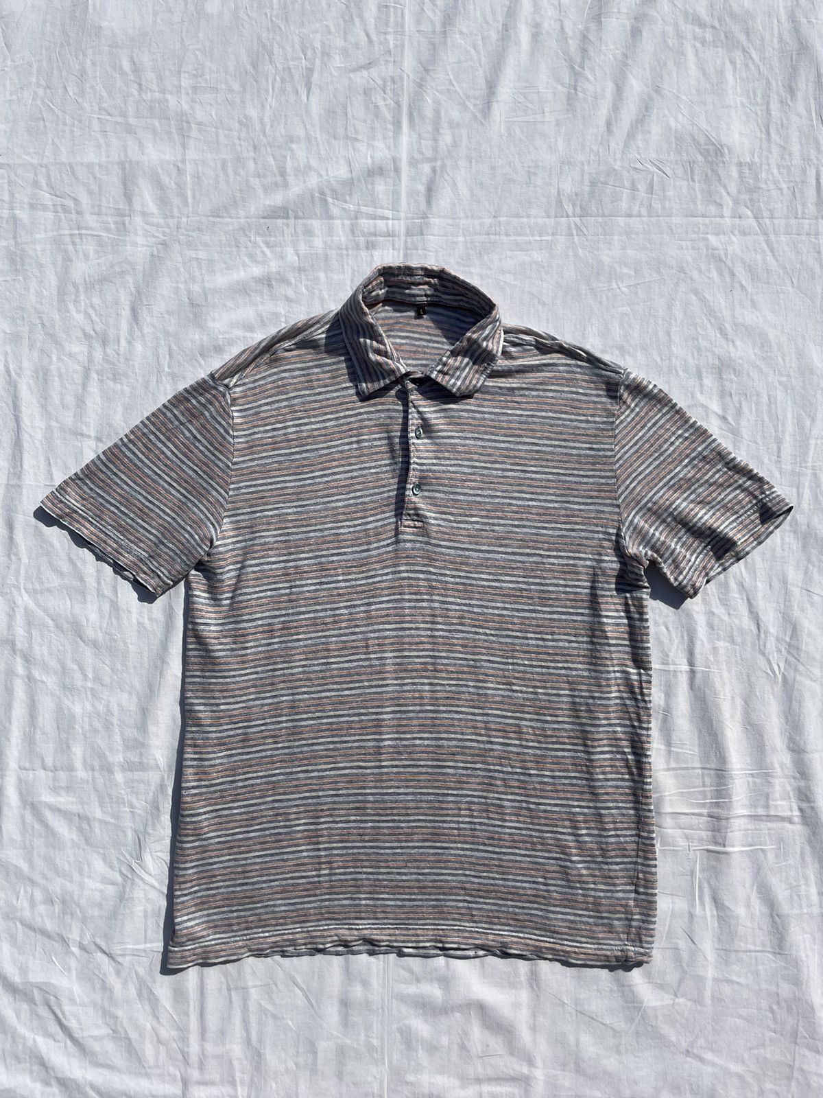 Loro Piana Linen Polo T-Shirt - Main Image